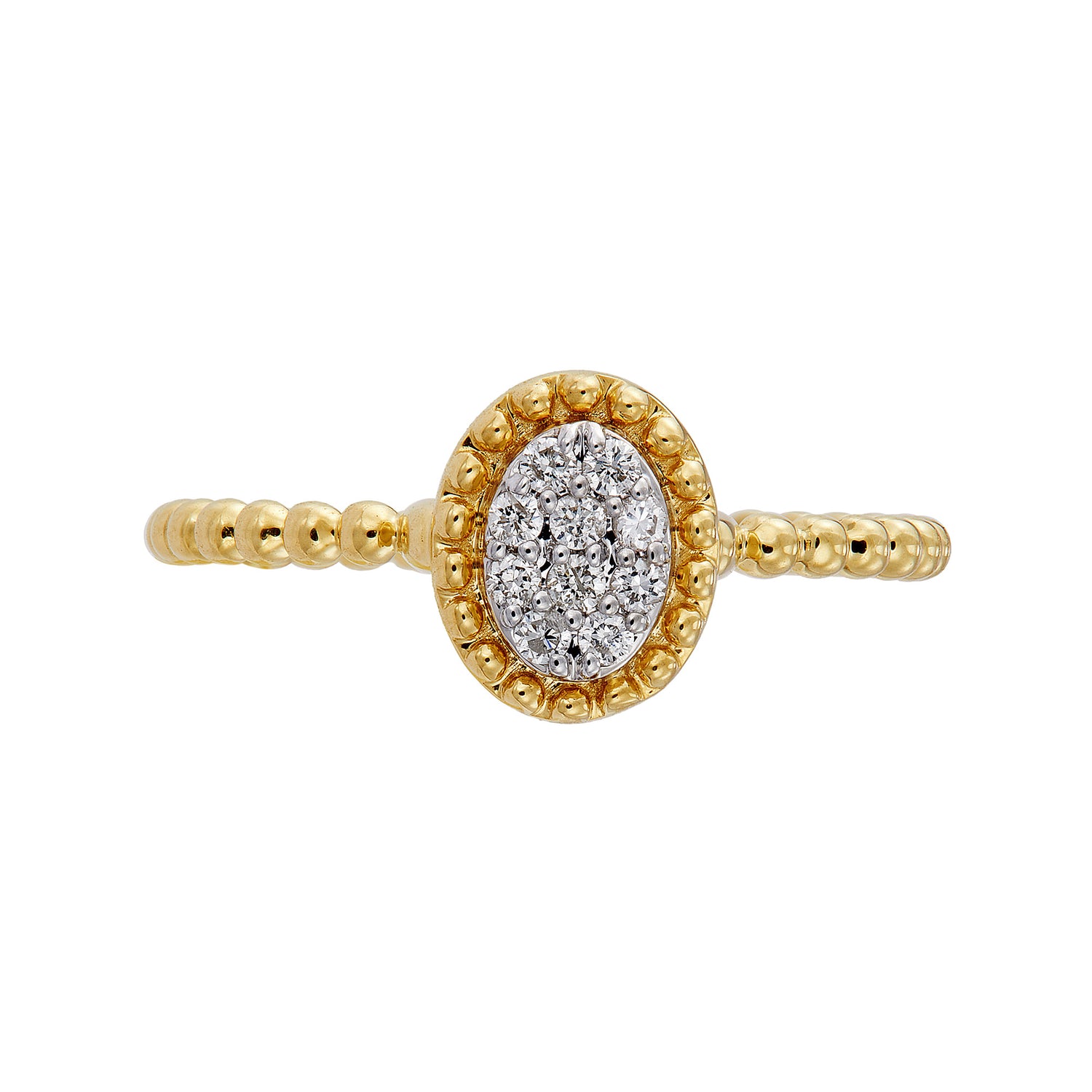 MYRA | Diamond Ring in 375/9K Yellow Gold 268520124