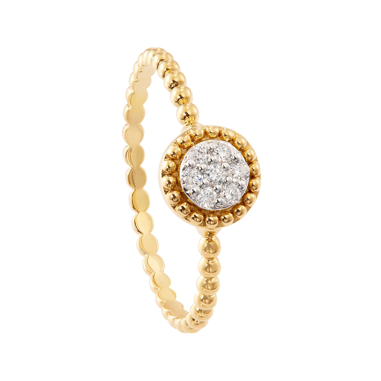MYRA | Diamond Ring in 375/9K Yellow Gold 268540124