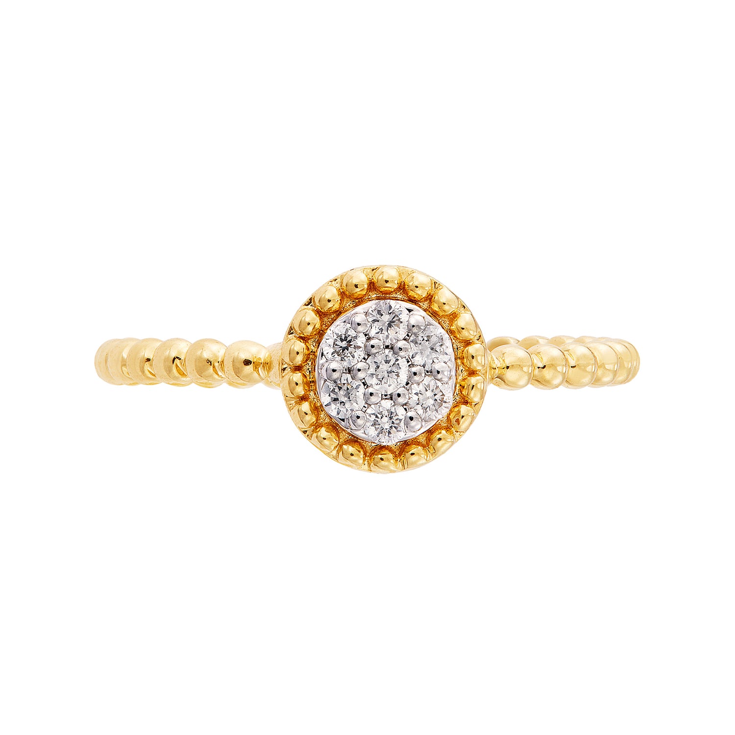 MYRA | Diamond Ring in 375/9K Yellow Gold 268540124