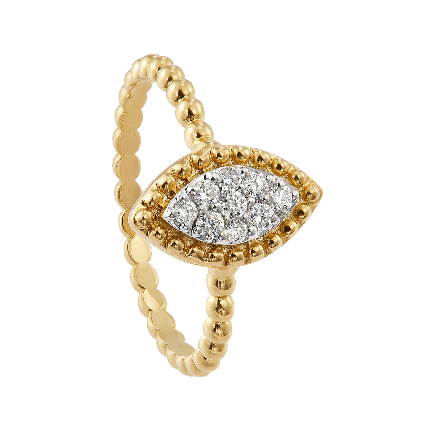 MYRA | Diamond Ring in 375/9K Yellow Gold 268550124