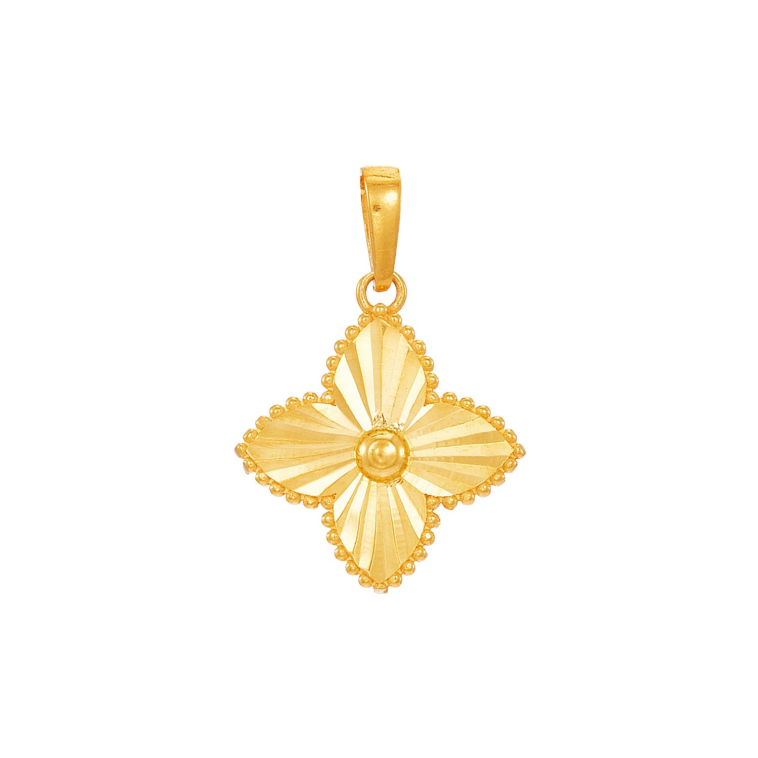 Oro Italia 916 Yellow Gold Pendant GP53231023 (22K Gold)