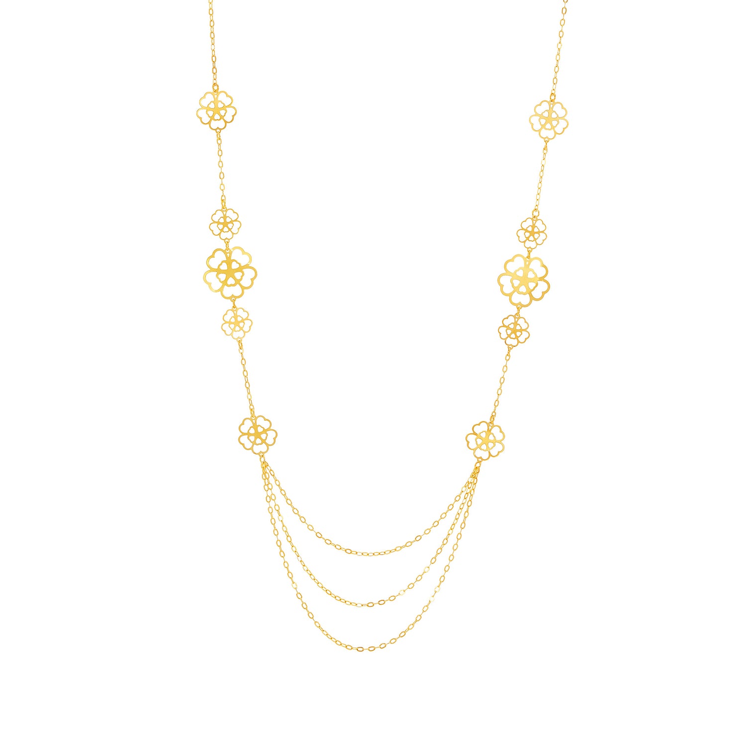 916/22K Yellow Gold Necklace NLN0010124