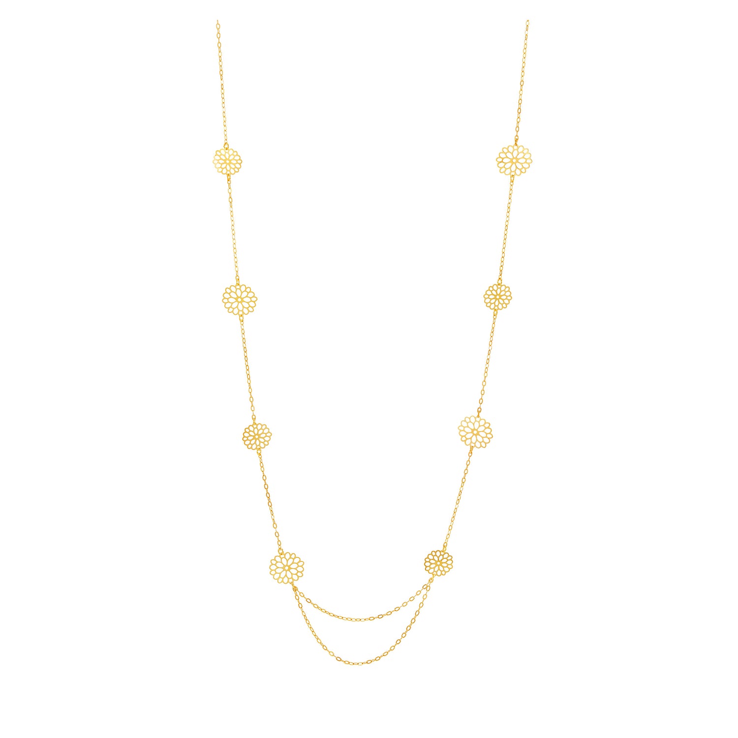 916/22K Yellow Gold Necklace NLN0030124
