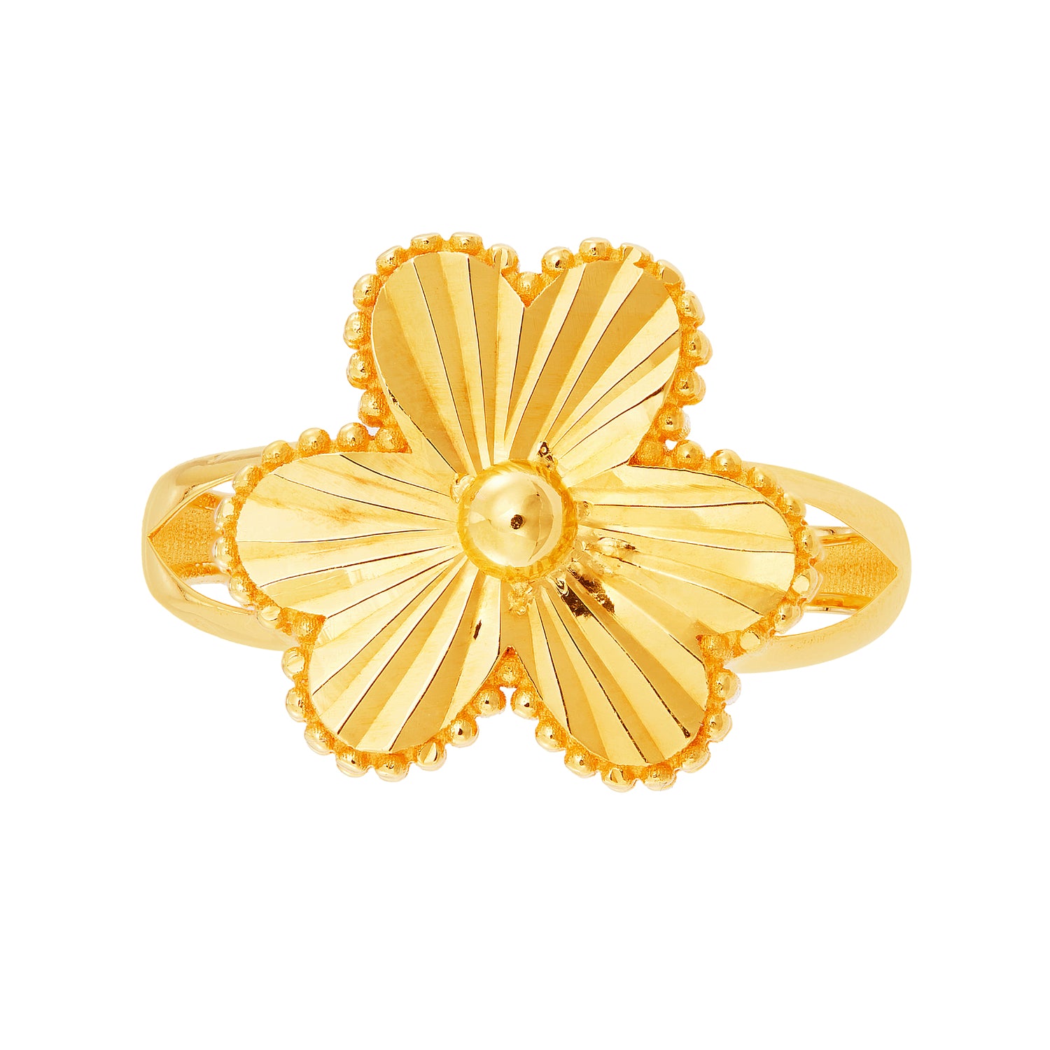 Oro Italia 916 Yellow Gold Ring GR52911023 (22K Gold)