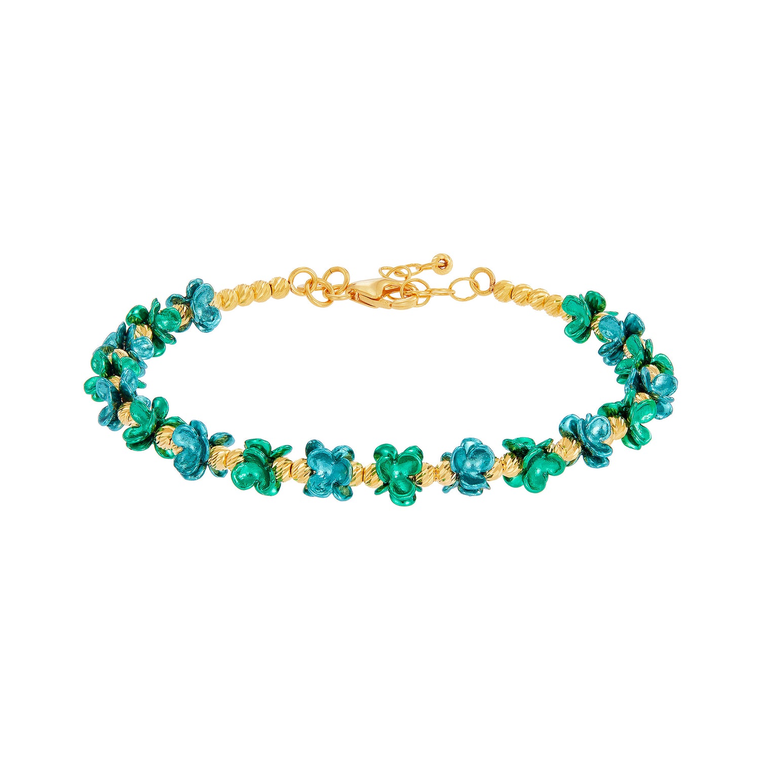 CLARA | Oro Italia 916 Yellow Gold Bangle GB90560124(GT)-TI (22K Gold)