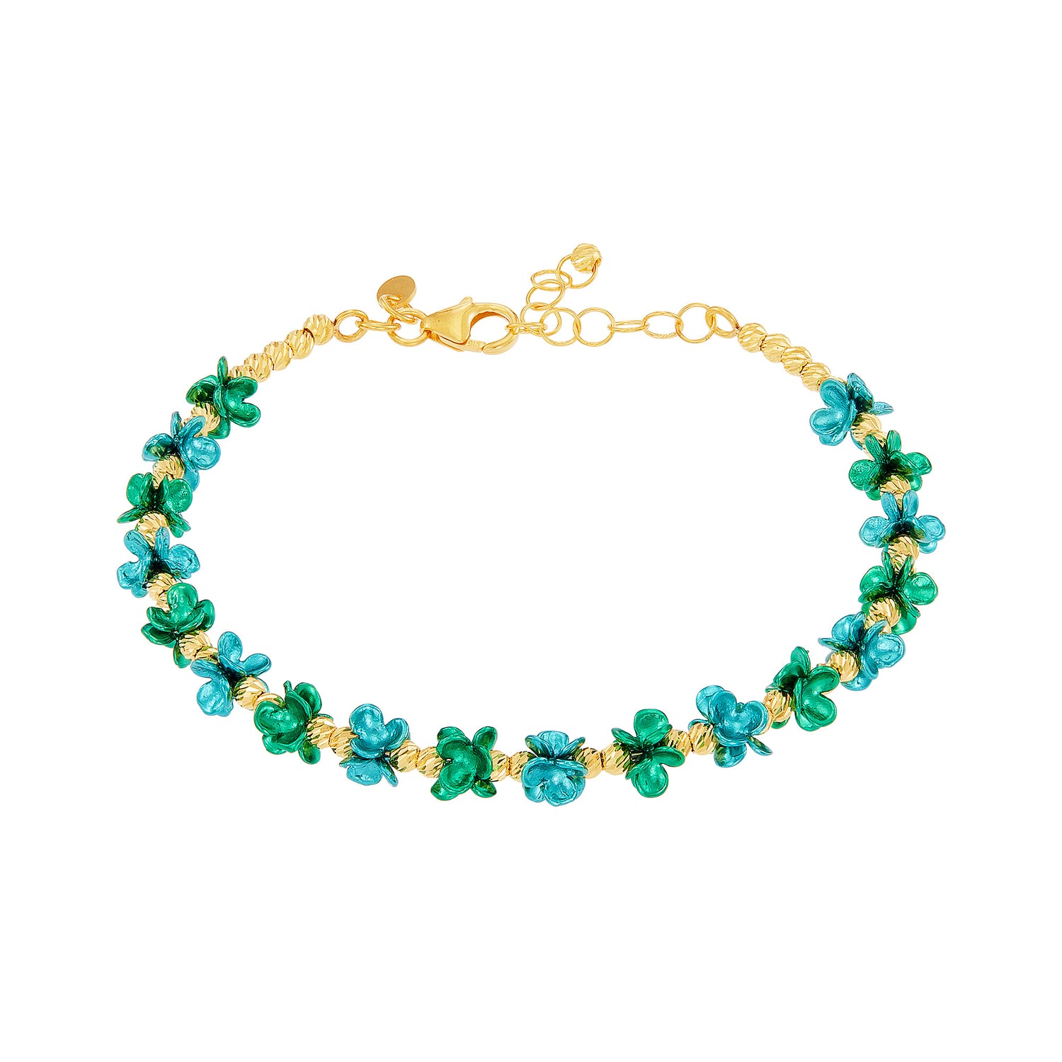 CLARA | Oro Italia 916 Yellow Gold Bangle GB90560124(GT)-TI (22K Gold)