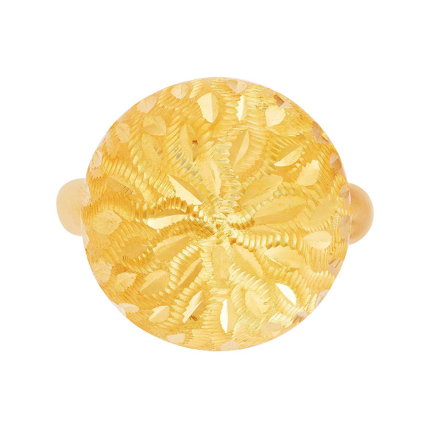 Oro Italia 916 Yellow Gold Ring GR52901023 (22K Gold)