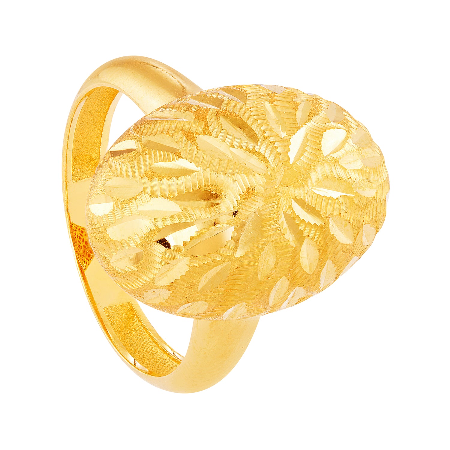 Oro Italia 916 Yellow Gold Ring GR52921023 (22K Gold)