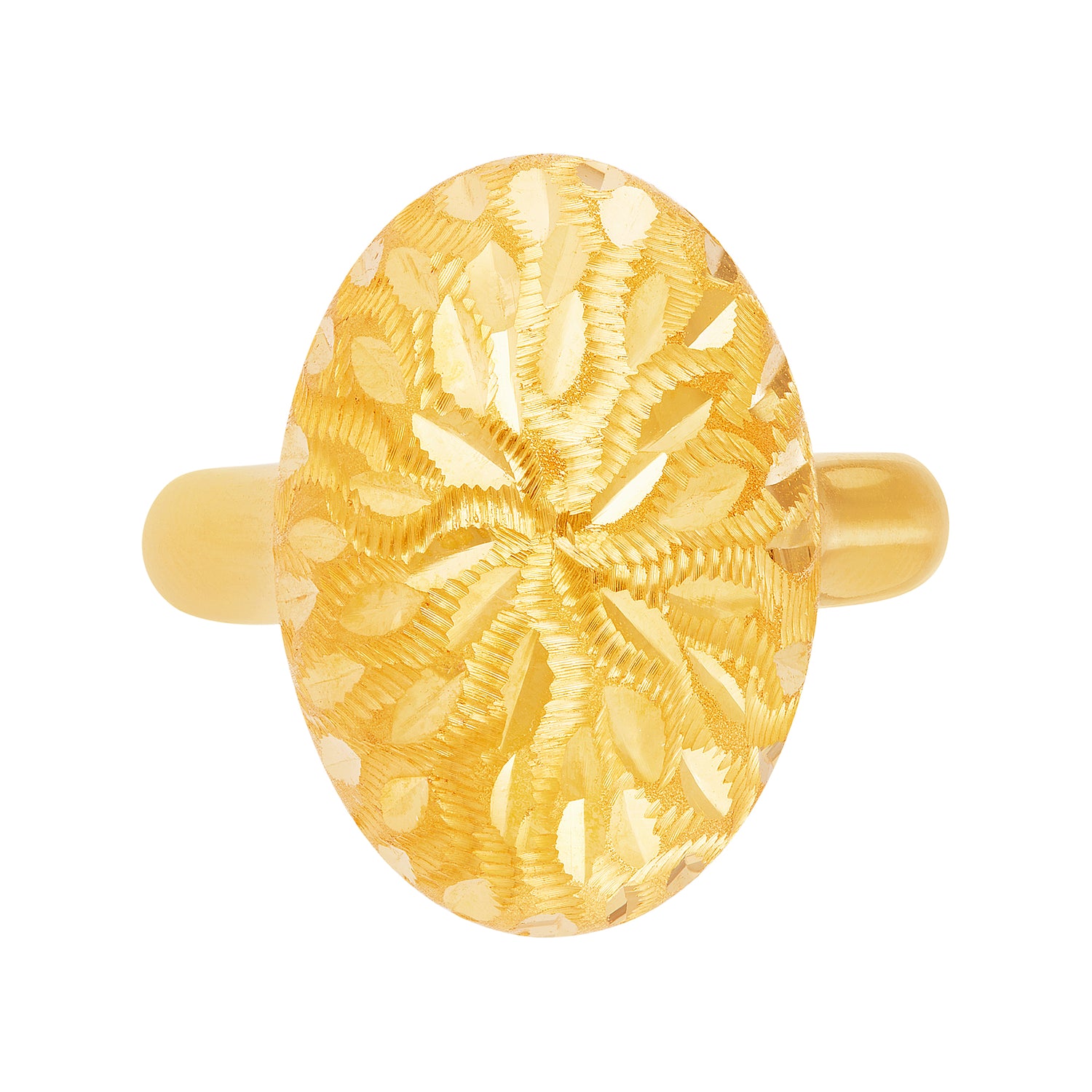 Oro Italia 916 Yellow Gold Ring GR52921023 (22K Gold)