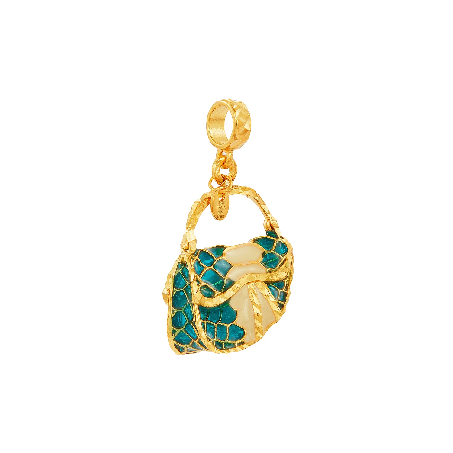 Oro Italia 916 Yellow Gold Charm GCM91151023(WGN) (22K Gold)