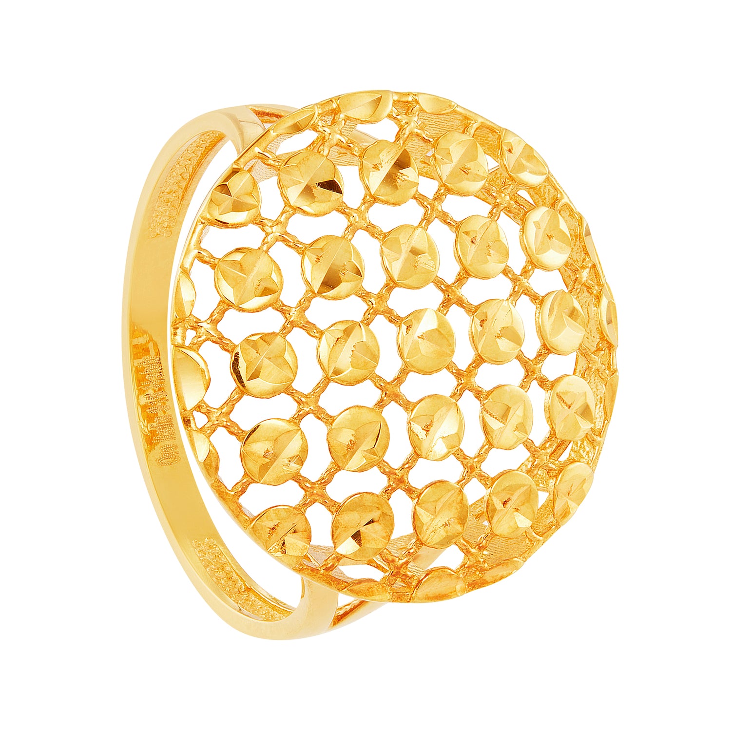 Oro Italia 916 Yellow Gold Ring GR52351023 (22K Gold)