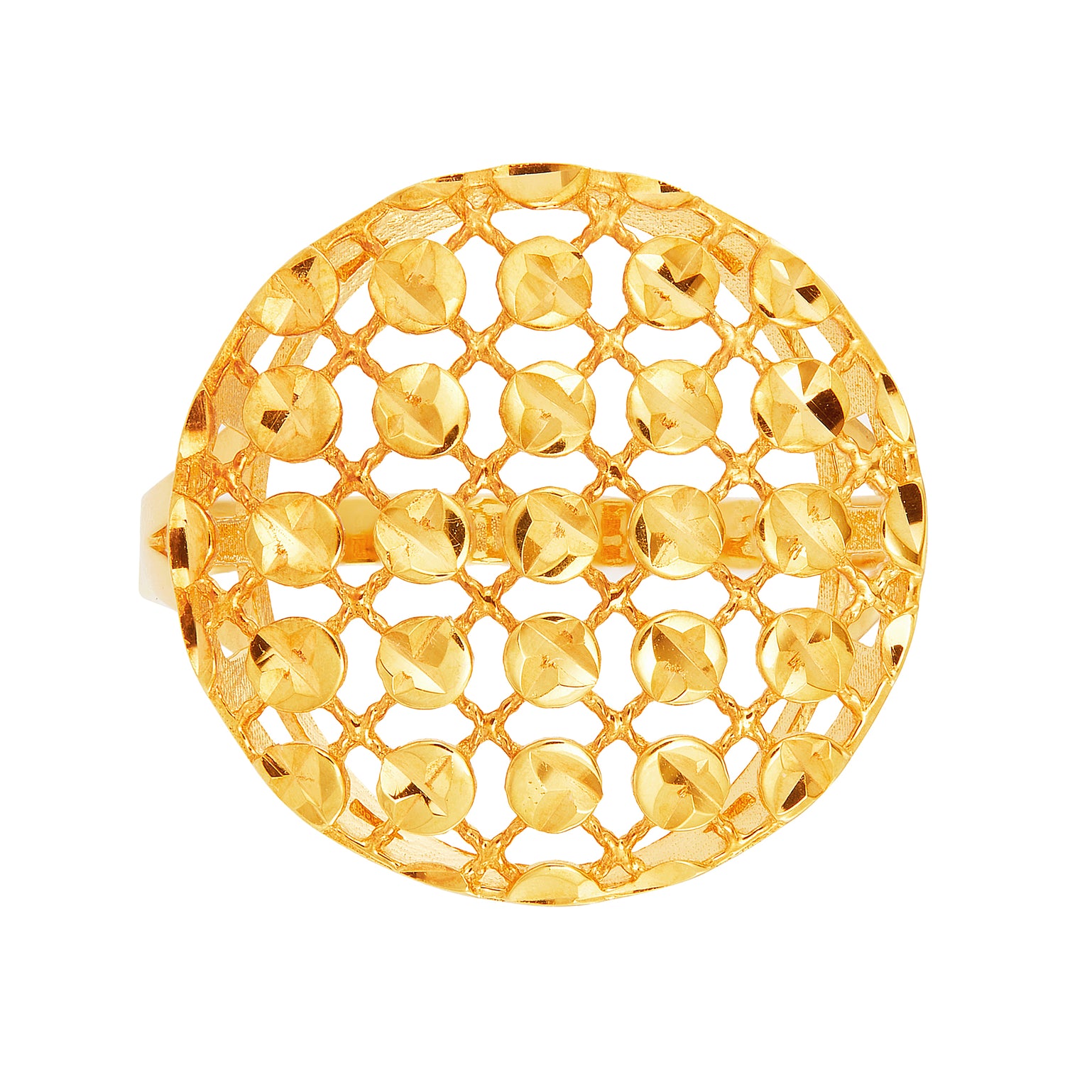 Oro Italia 916 Yellow Gold Ring GR52351023 (22K Gold)