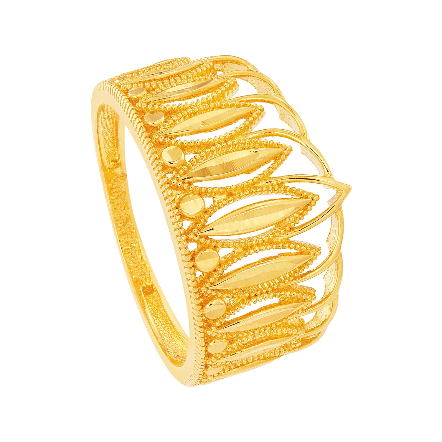 Oro Italia 916 Yellow Gold Ring GR52651023 (22K Gold)