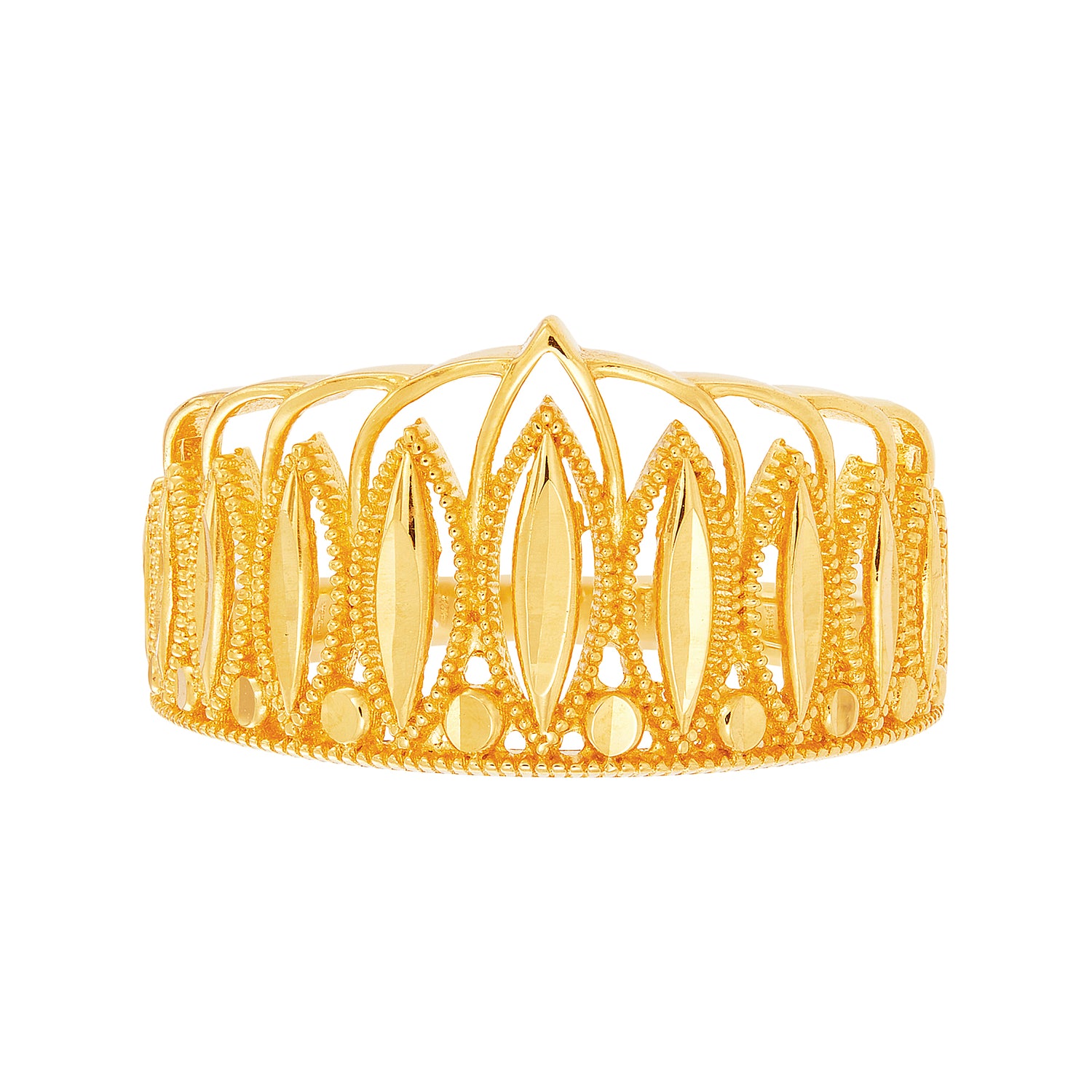 Oro Italia 916 Yellow Gold Ring GR52651023 (22K Gold)