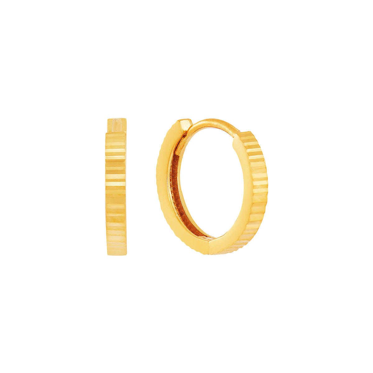 Oro Italia 916 Yellow Gold Earrings GE74971123 (22K Gold)