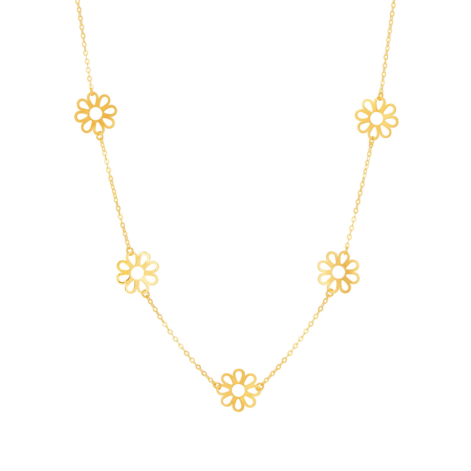 916/22K Yellow Gold Necklace AXN070324