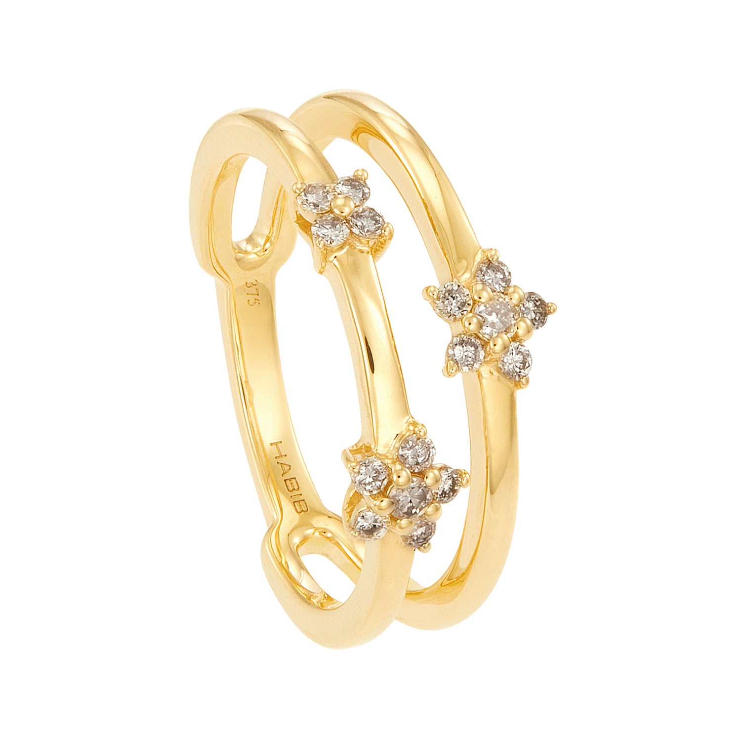CHIC | Diamond Ring in 375/9K Yellow Gold 269310424(YG)