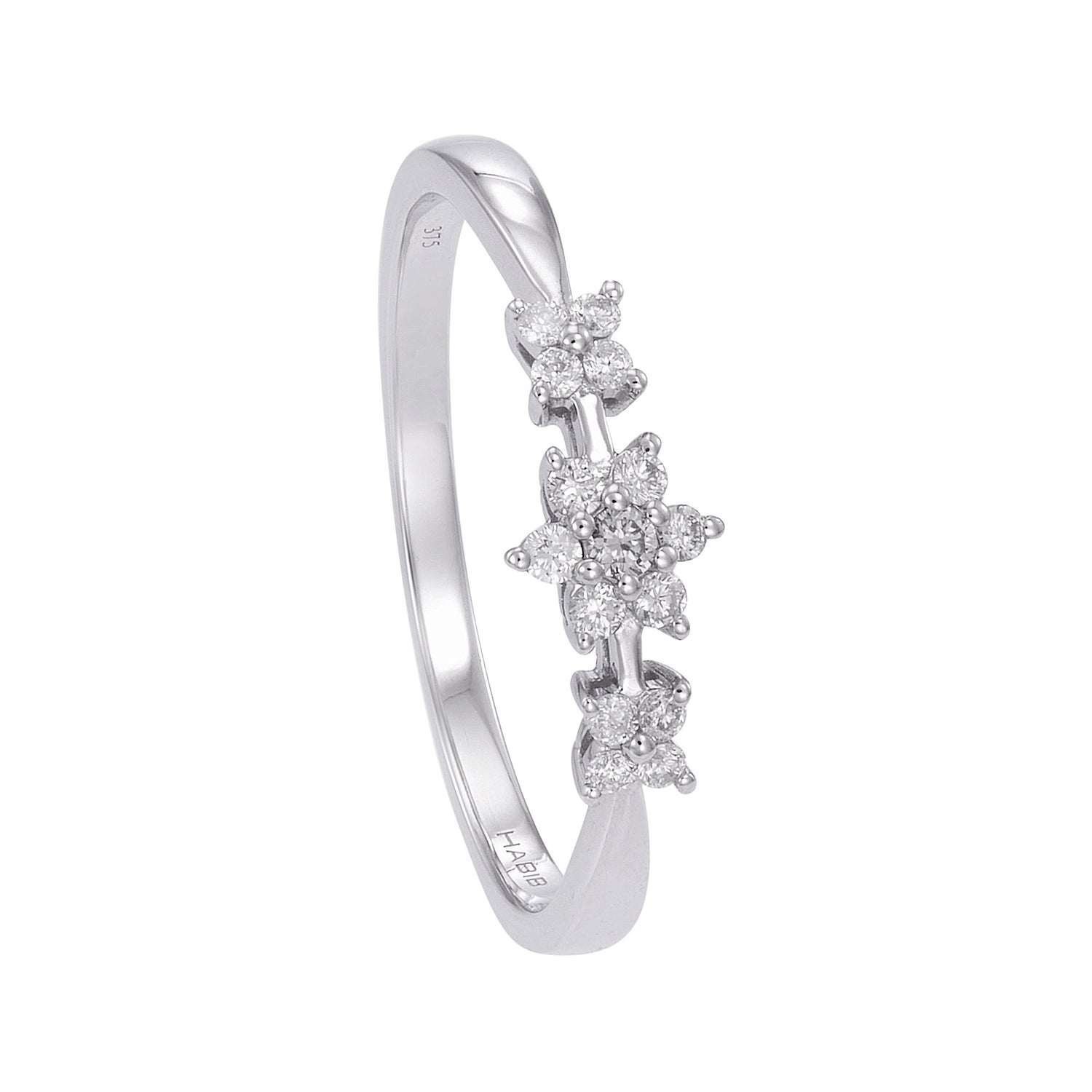 CHIC | Diamond Ring in 375/9K White Gold 269320424(WG)