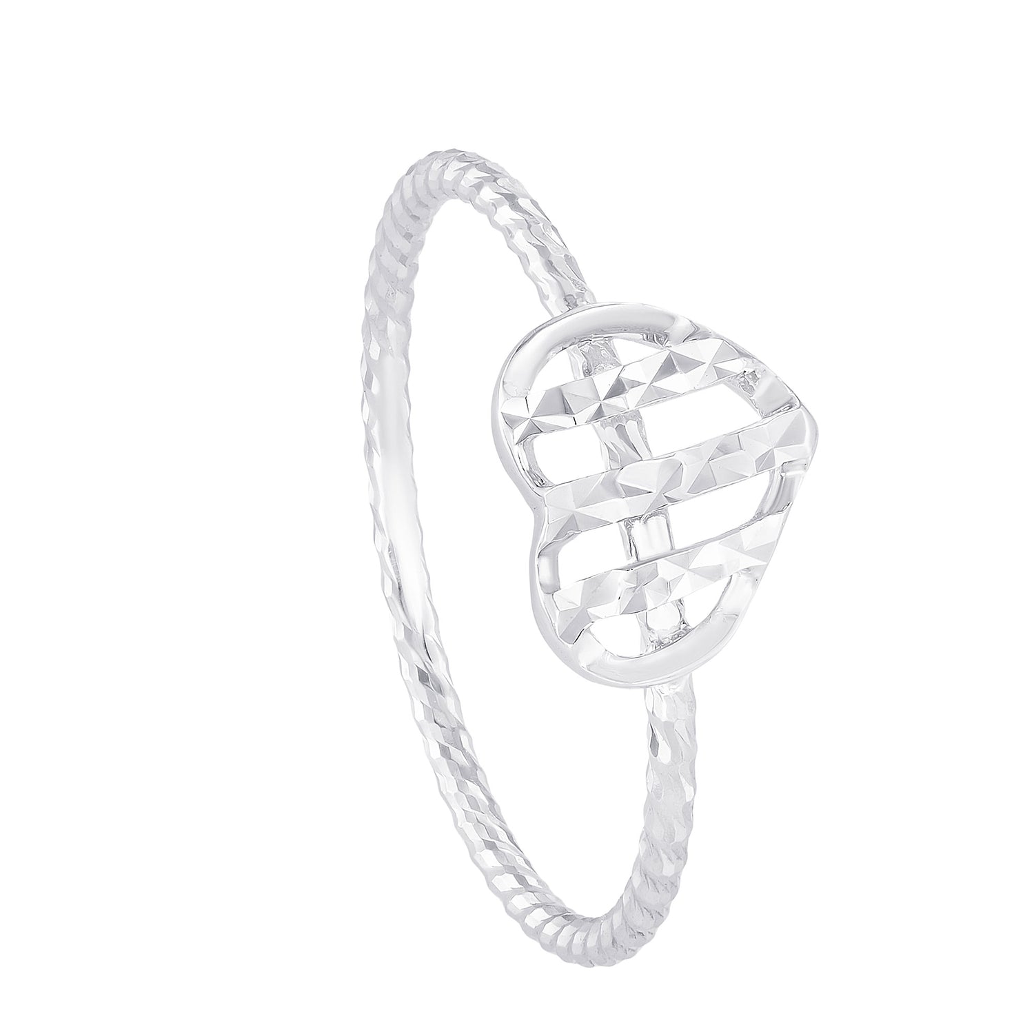 750/18K White Gold Ring GRT398