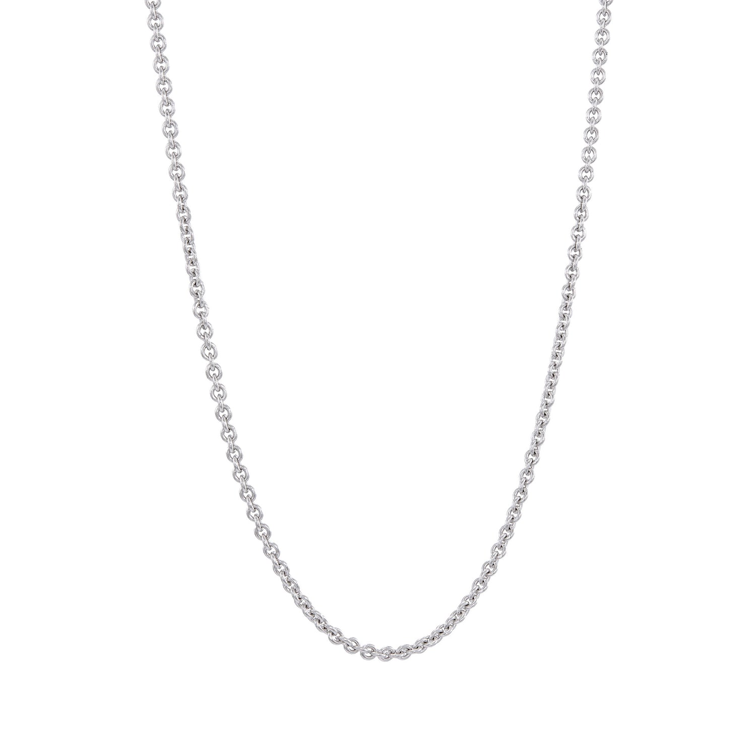 750/18K White Gold Necklace RS(050)