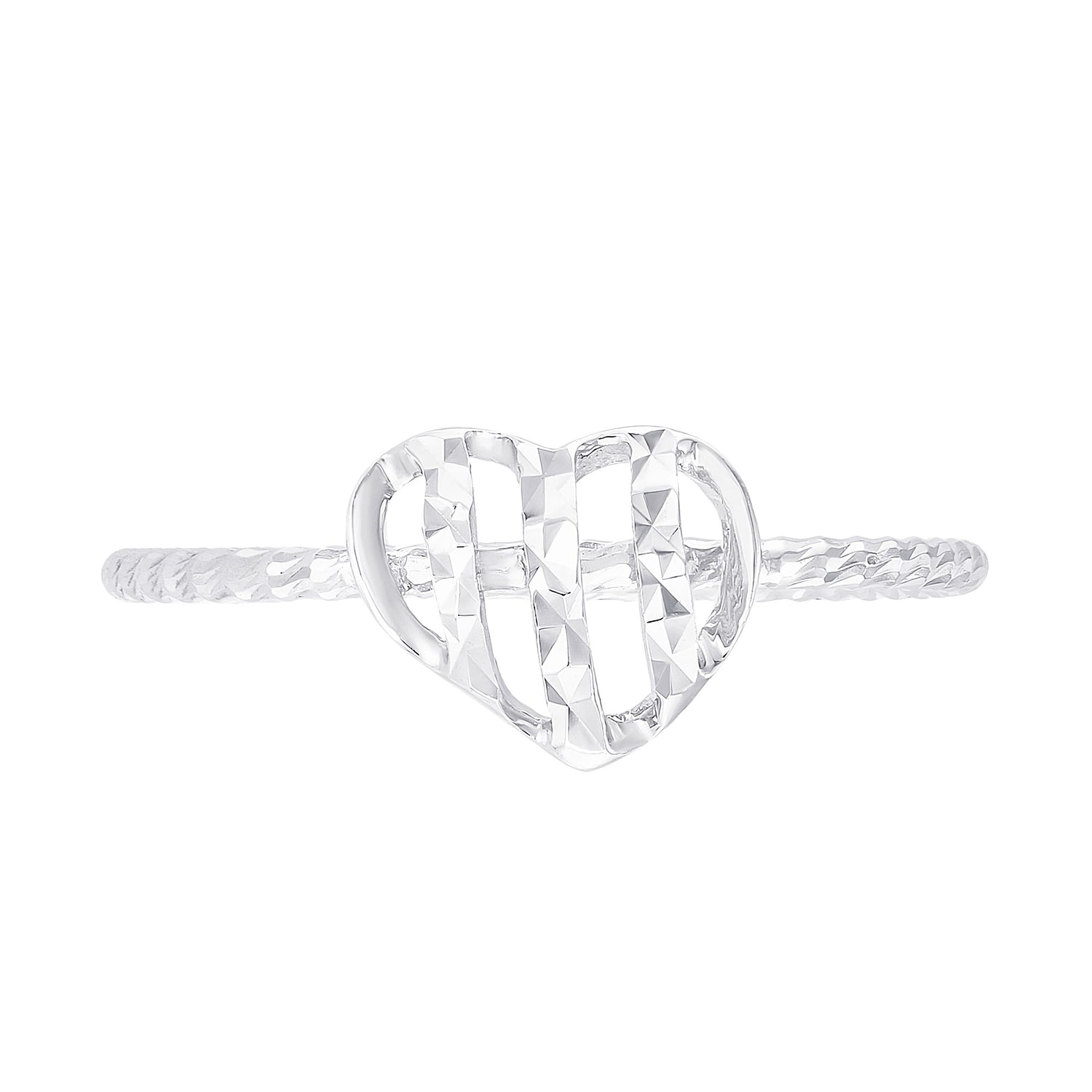 750/18K White Gold Ring GRT398