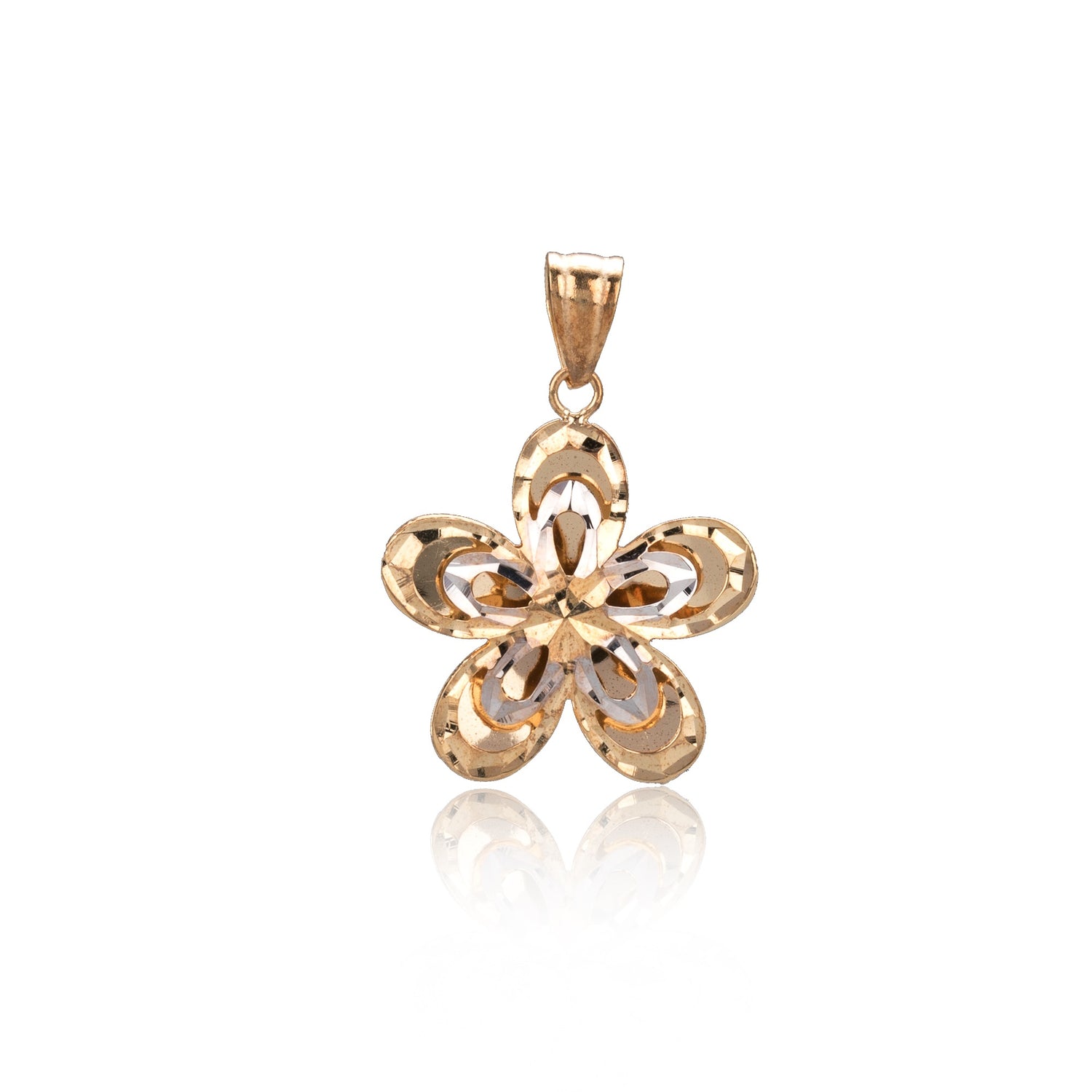 750/18K Yellow and White Gold Pendant GMT1411