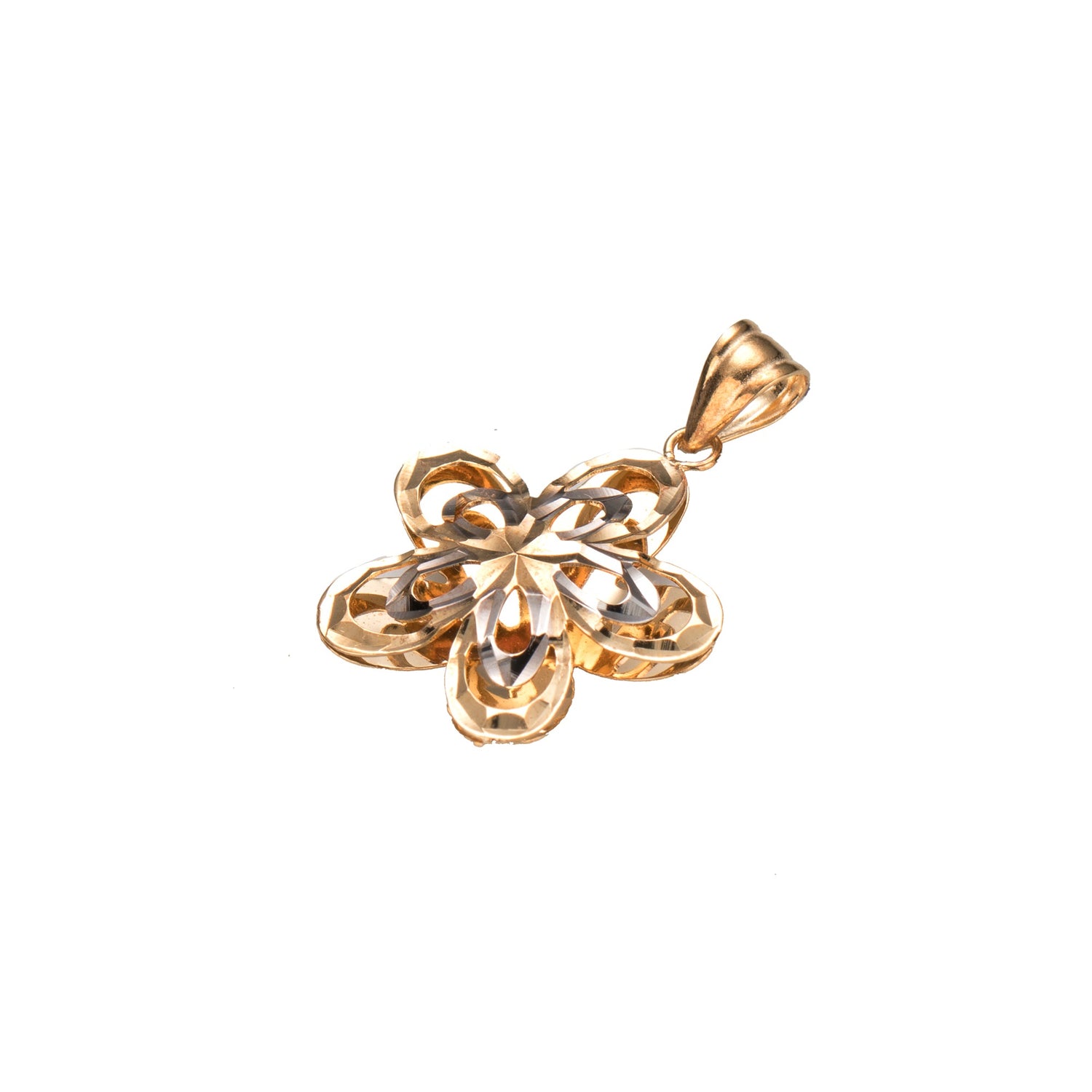 750/18K Yellow and White Gold Pendant GMT1411