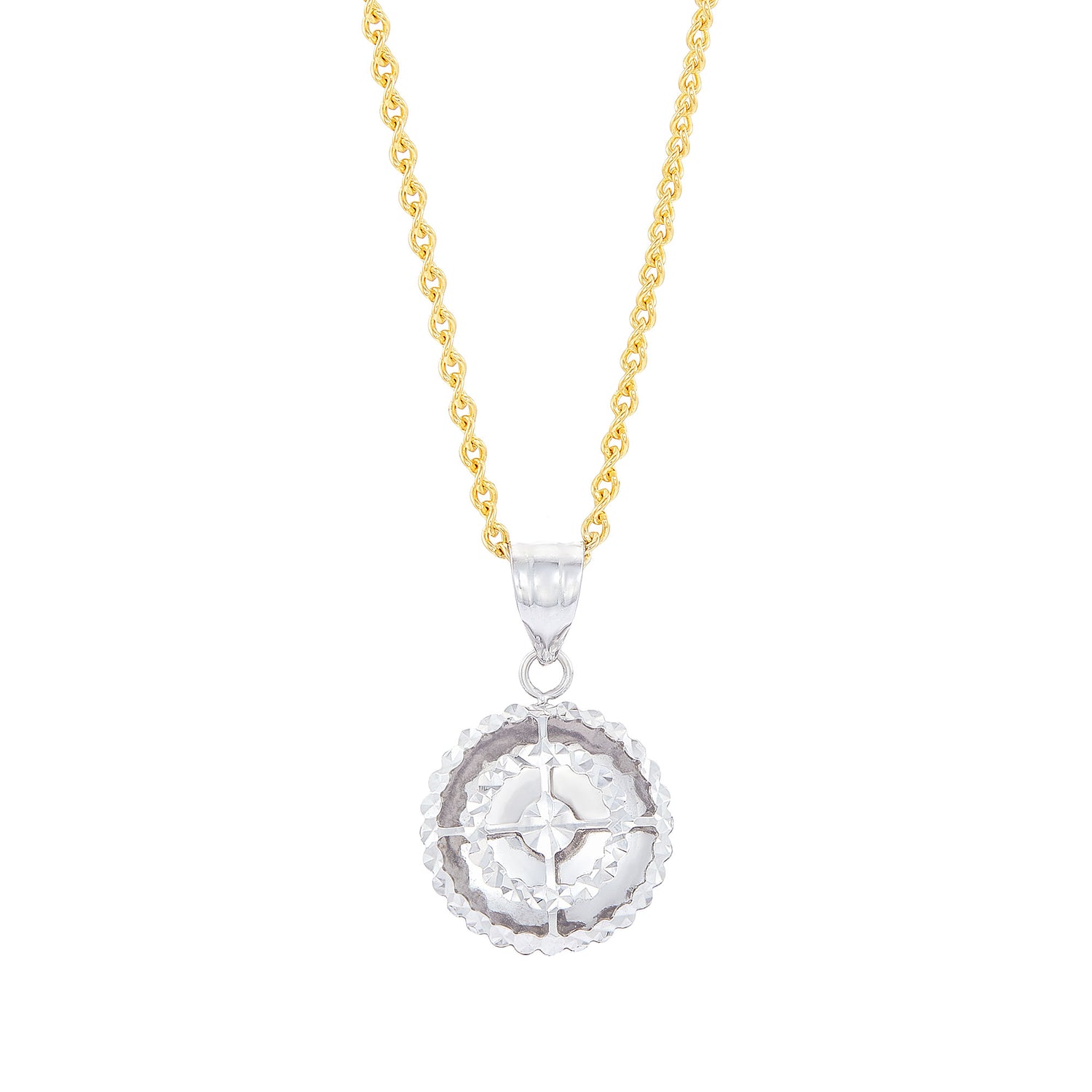 750/18K White Gold Pendant GMT1409