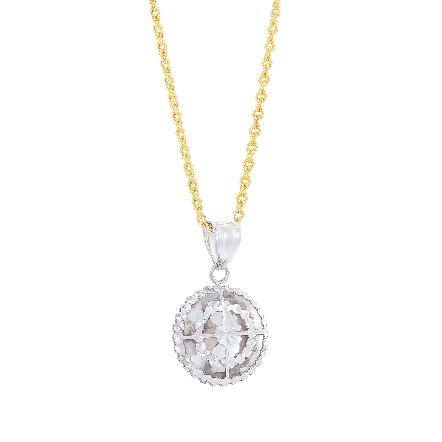 750/18K White Gold Pendant GMT1409