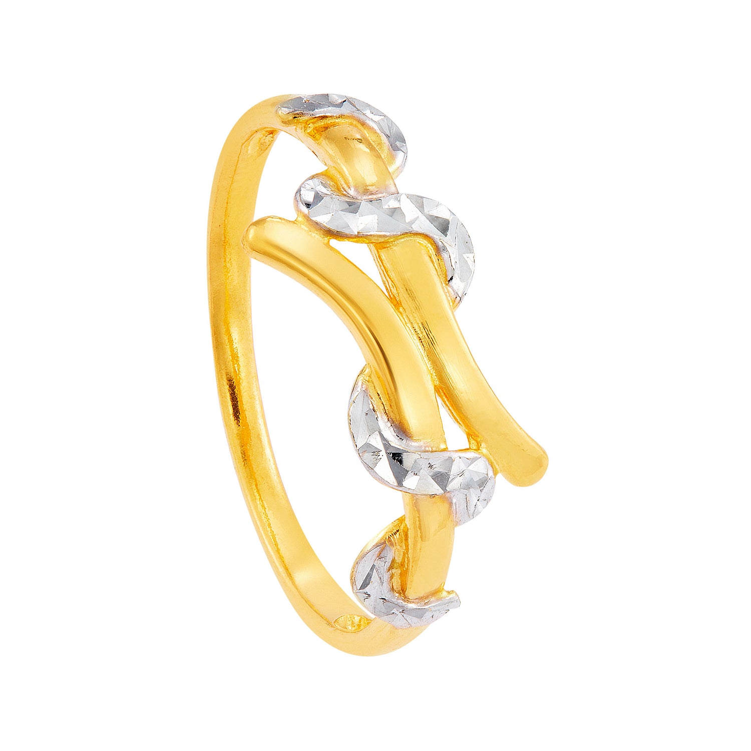 916/22K Yellow and White Gold Ring RG16920124