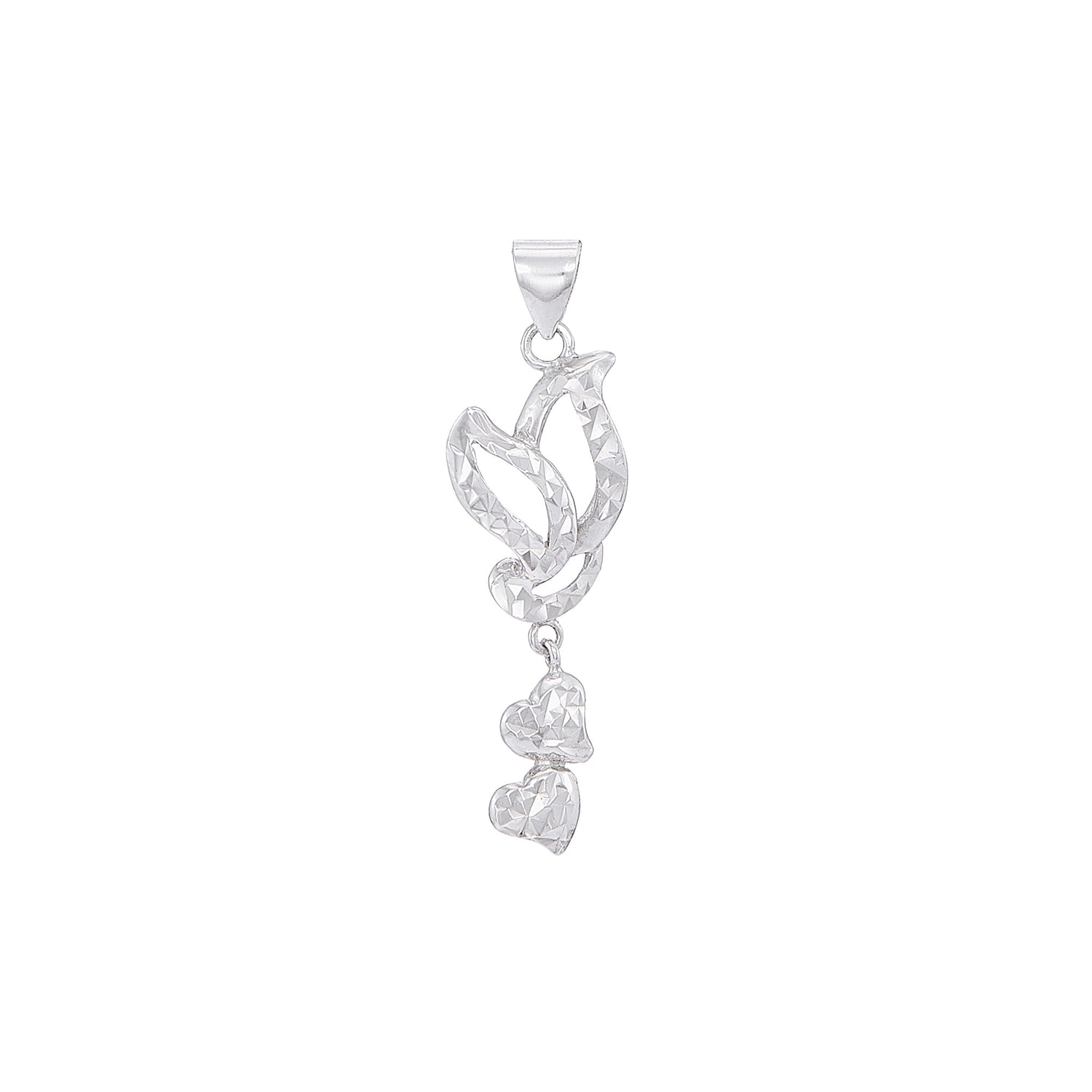 375/9K White Gold Pendant AX692P