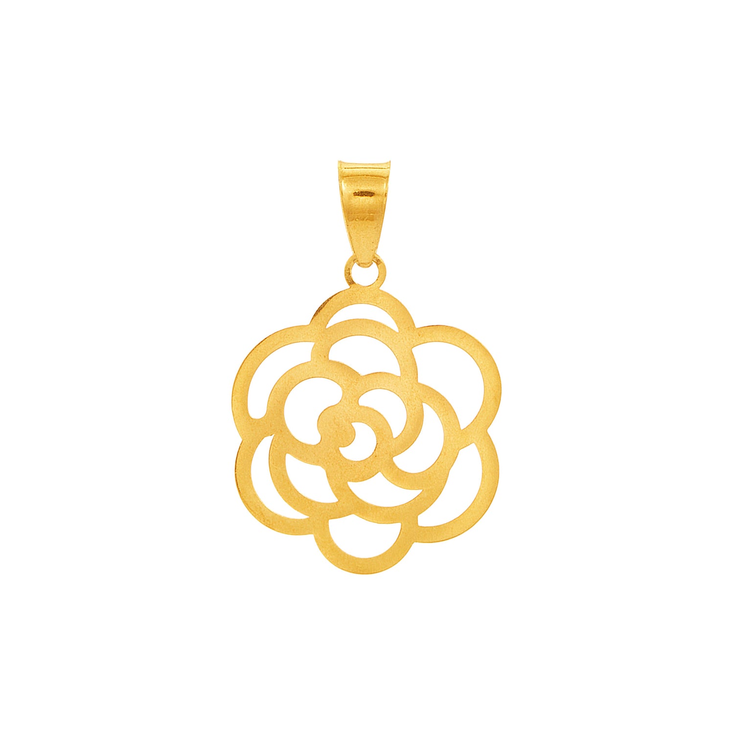 916/22K Yellow Gold Pendant AXP020324