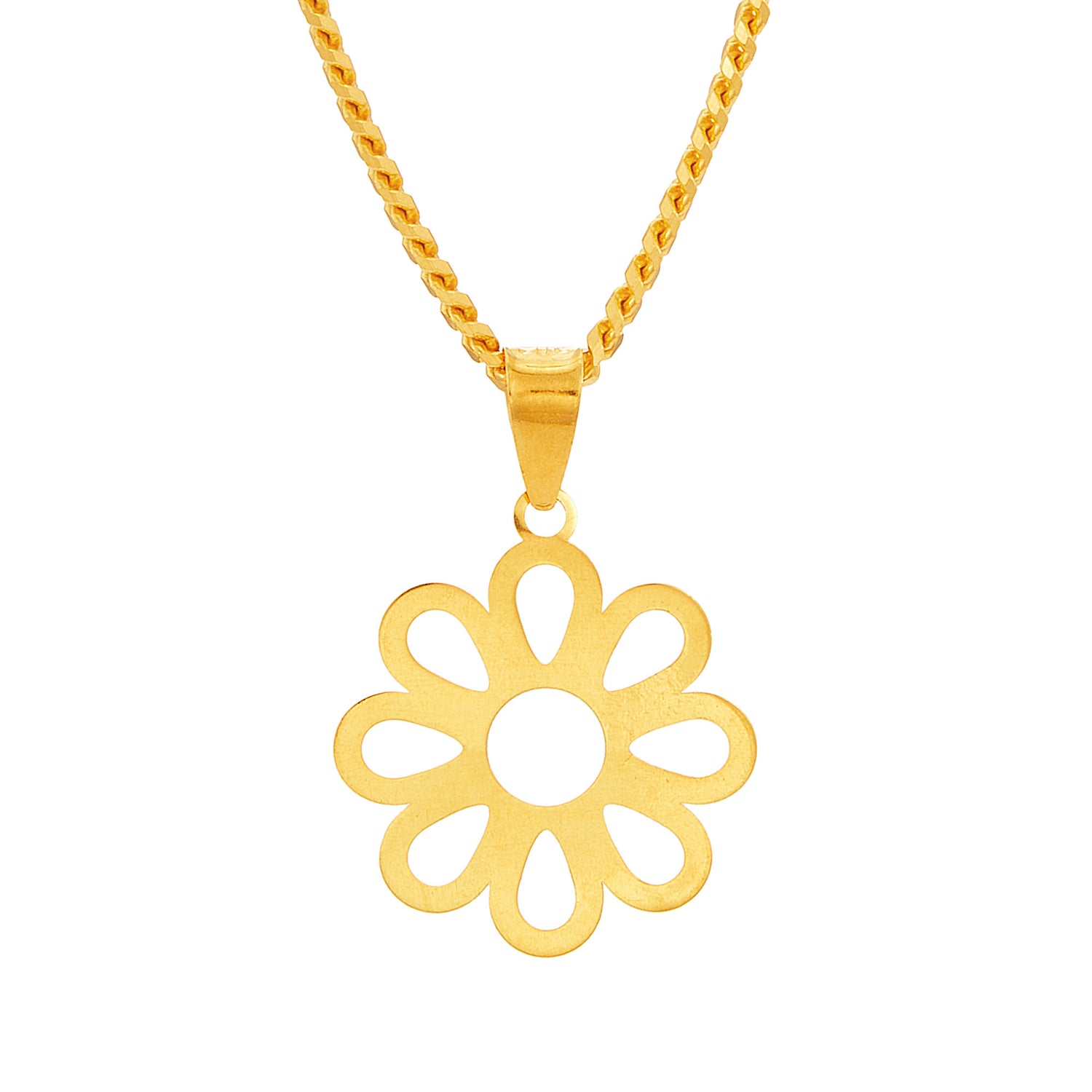 916/22K Yellow Gold Pendant AXP010324