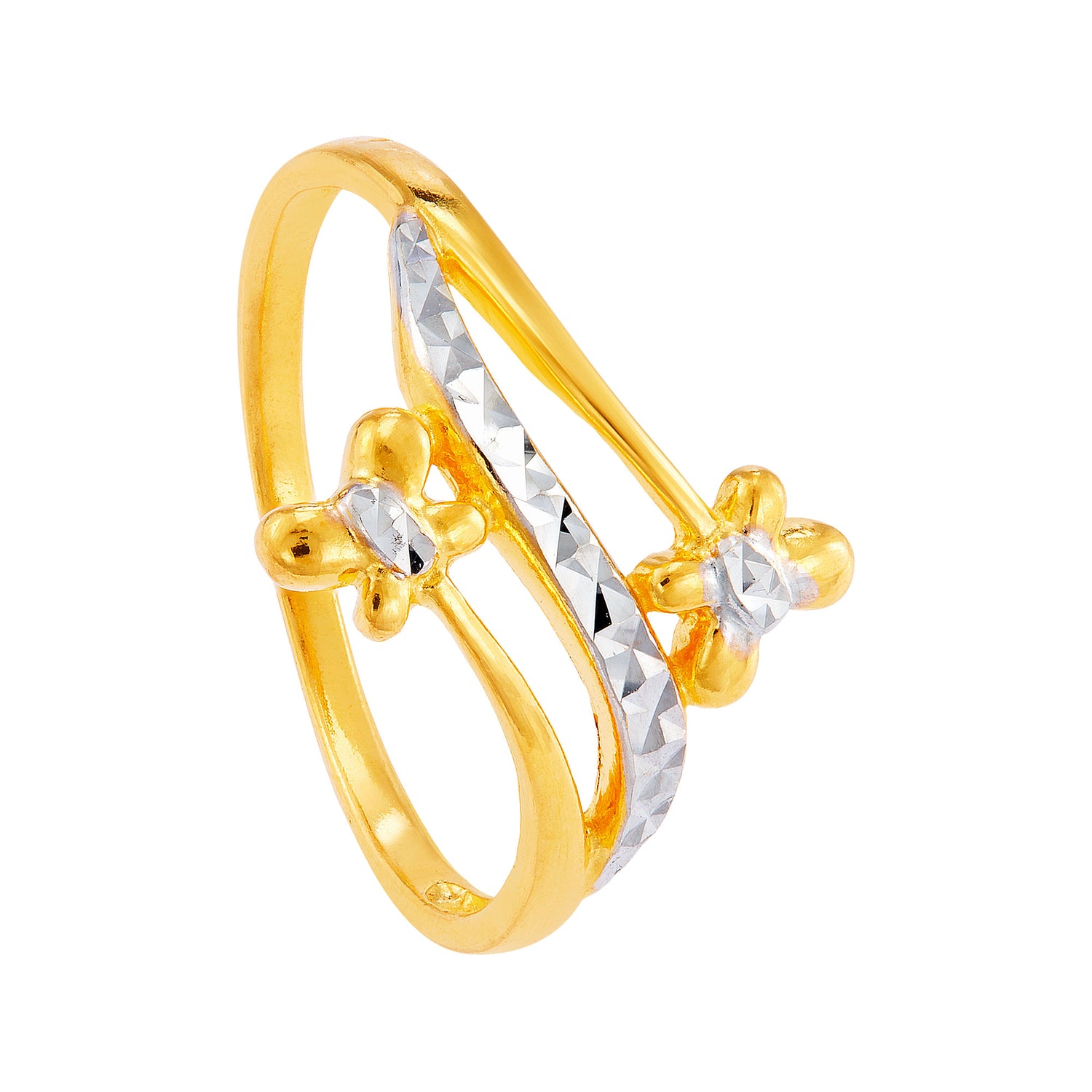 916/22K Yellow and White Gold Ring RG16930124