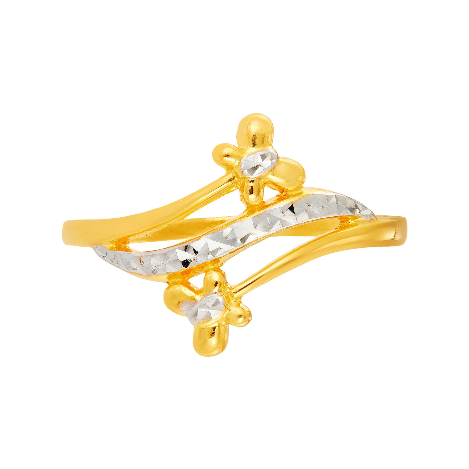 916/22K Yellow and White Gold Ring RG16930124