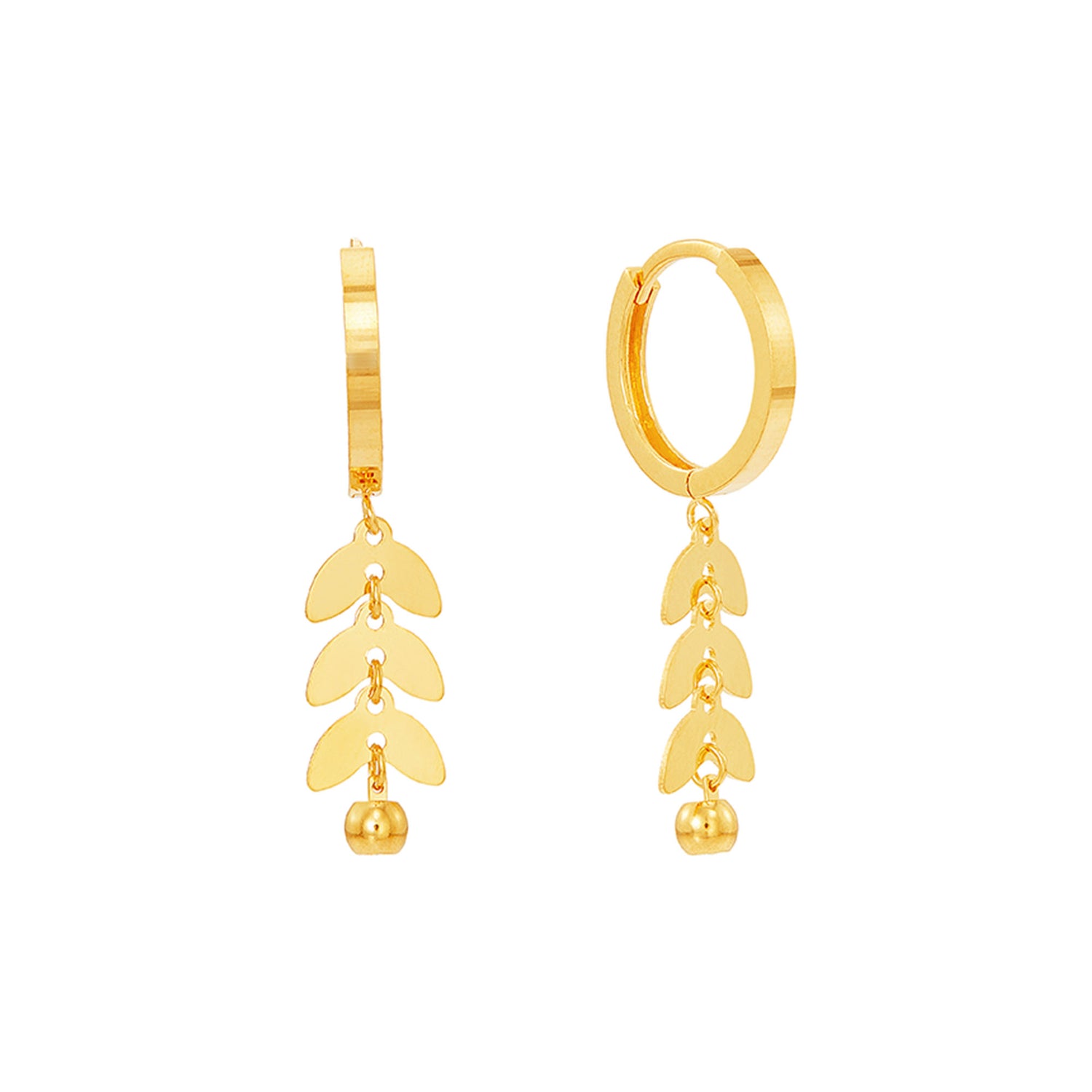 916/22K Yellow Gold Earrings WE89251223