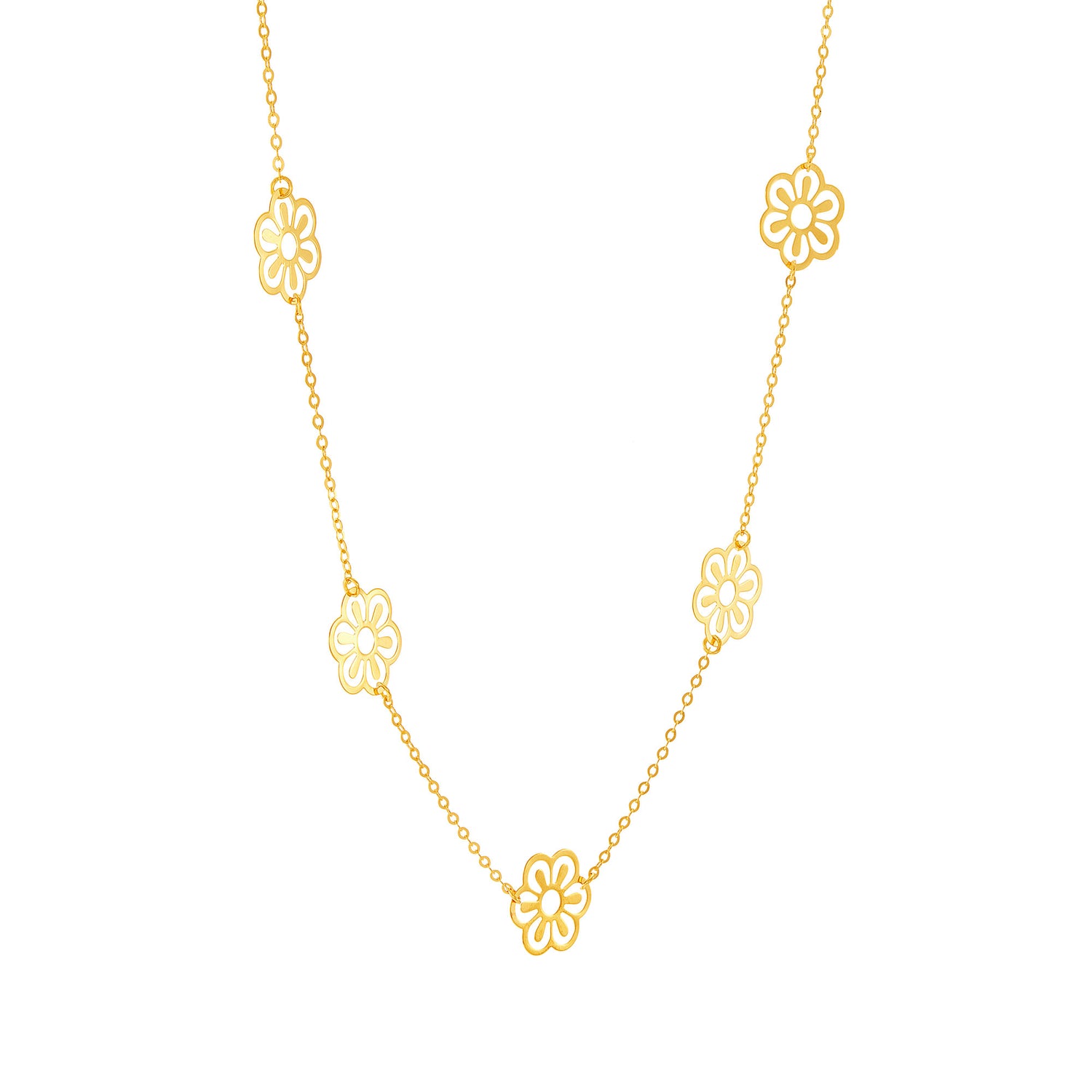 916/22K Yellow Gold Necklace AXN080424