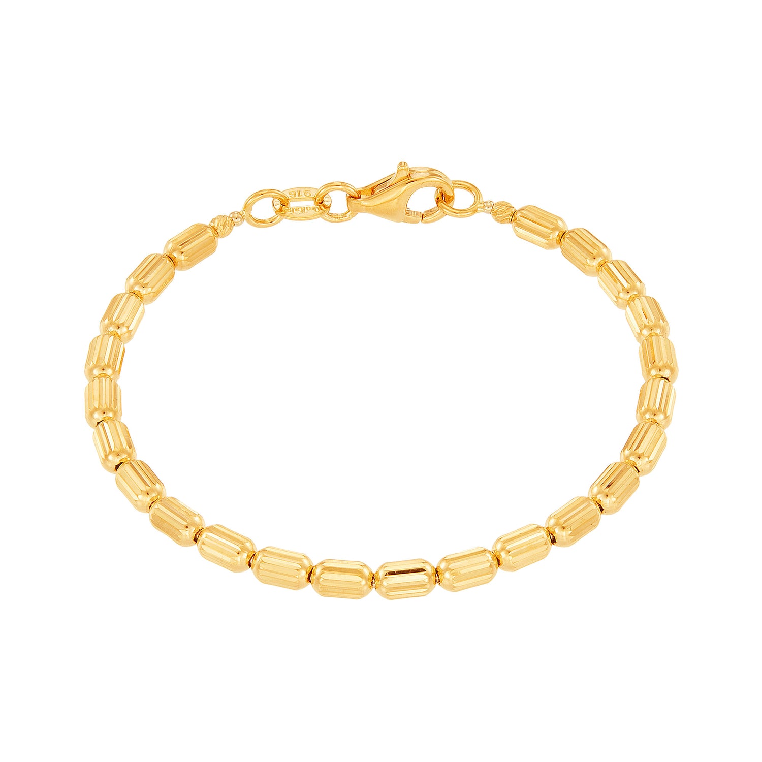 Oro Italia 916 Yellow Gold Bangle (for baby) GB91900124(BBY) (22K Gold)