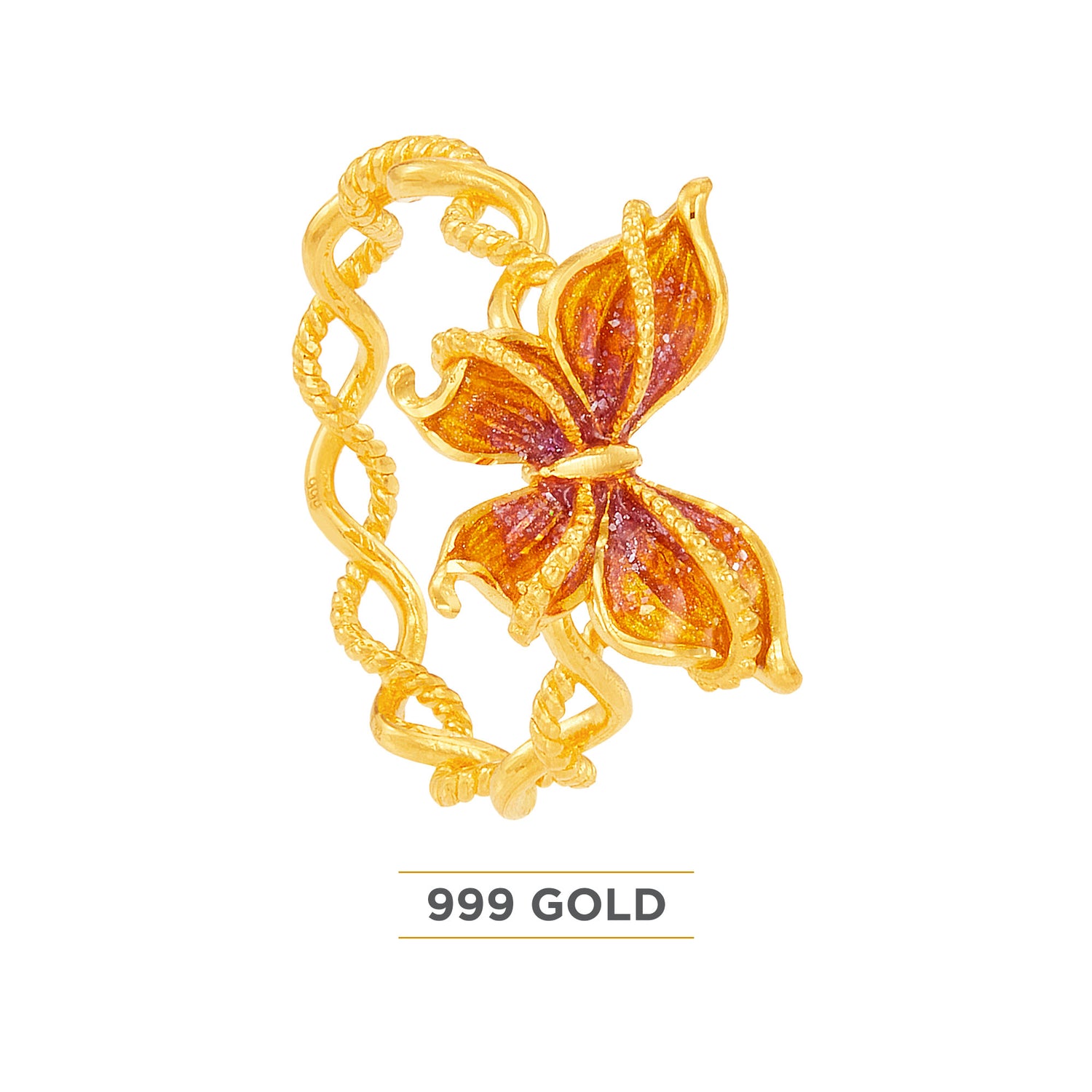 999/24K Yellow Gold Ring WWGR1910524