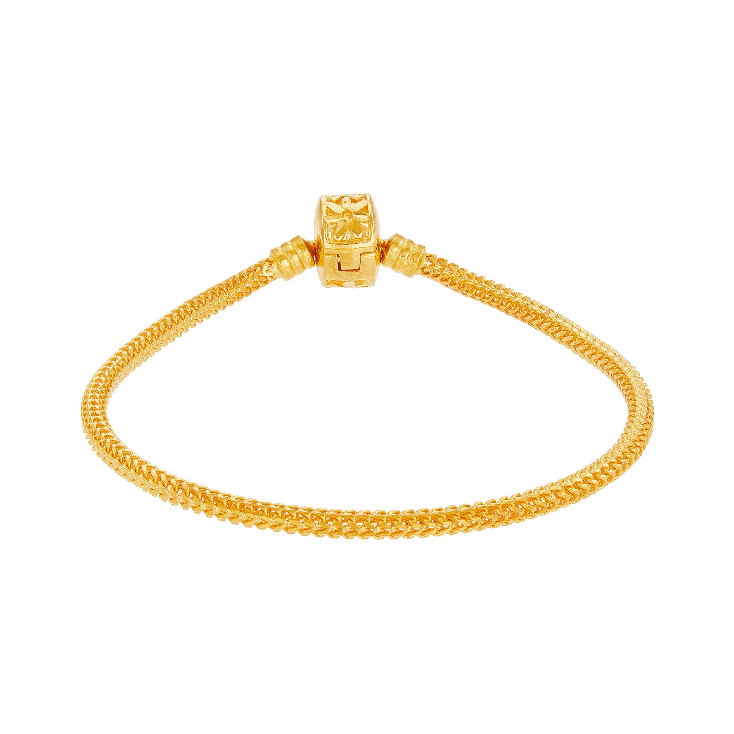 916/22K Yellow Gold Bracelet VB04-001-010124(D1)