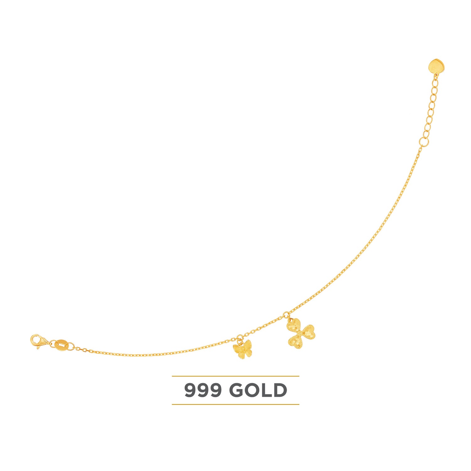 999/24K Yellow Gold Bracelet WWGB2420524