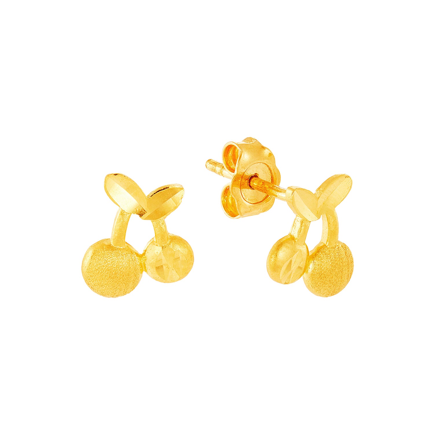 999/24K Yellow Gold Earrings WWGE560524