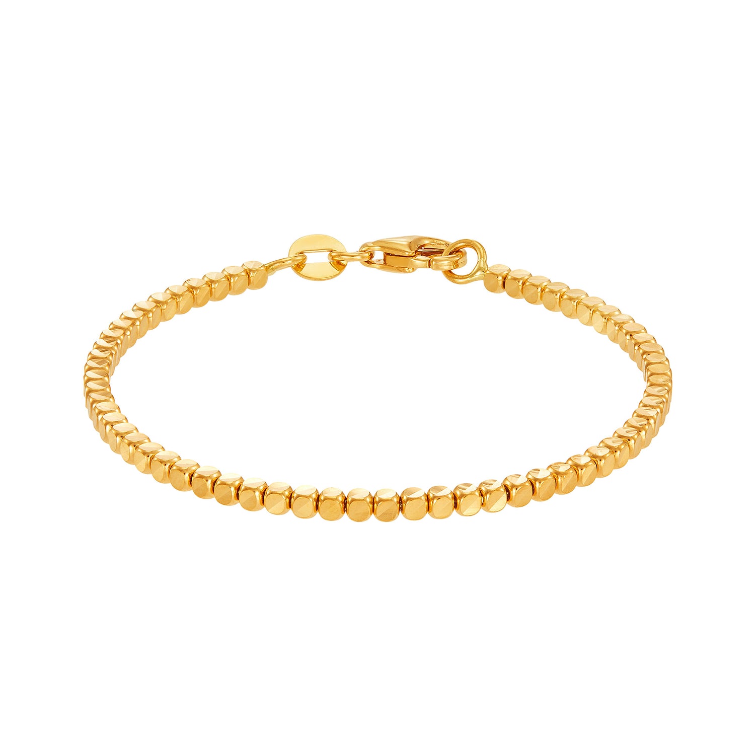 Oro Italia 916 Yellow Gold Bracelet (for baby) GW49580124(BBY) (22K Gold)