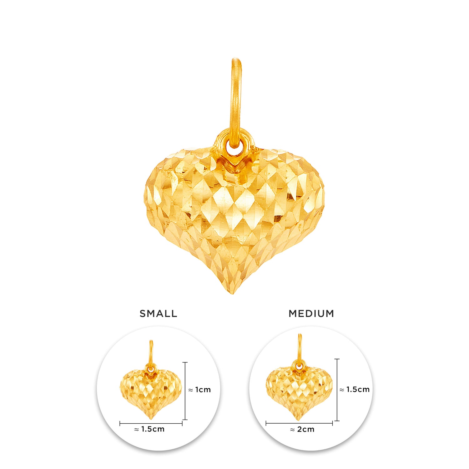 916/22K Yellow Gold Pendant EHP0
