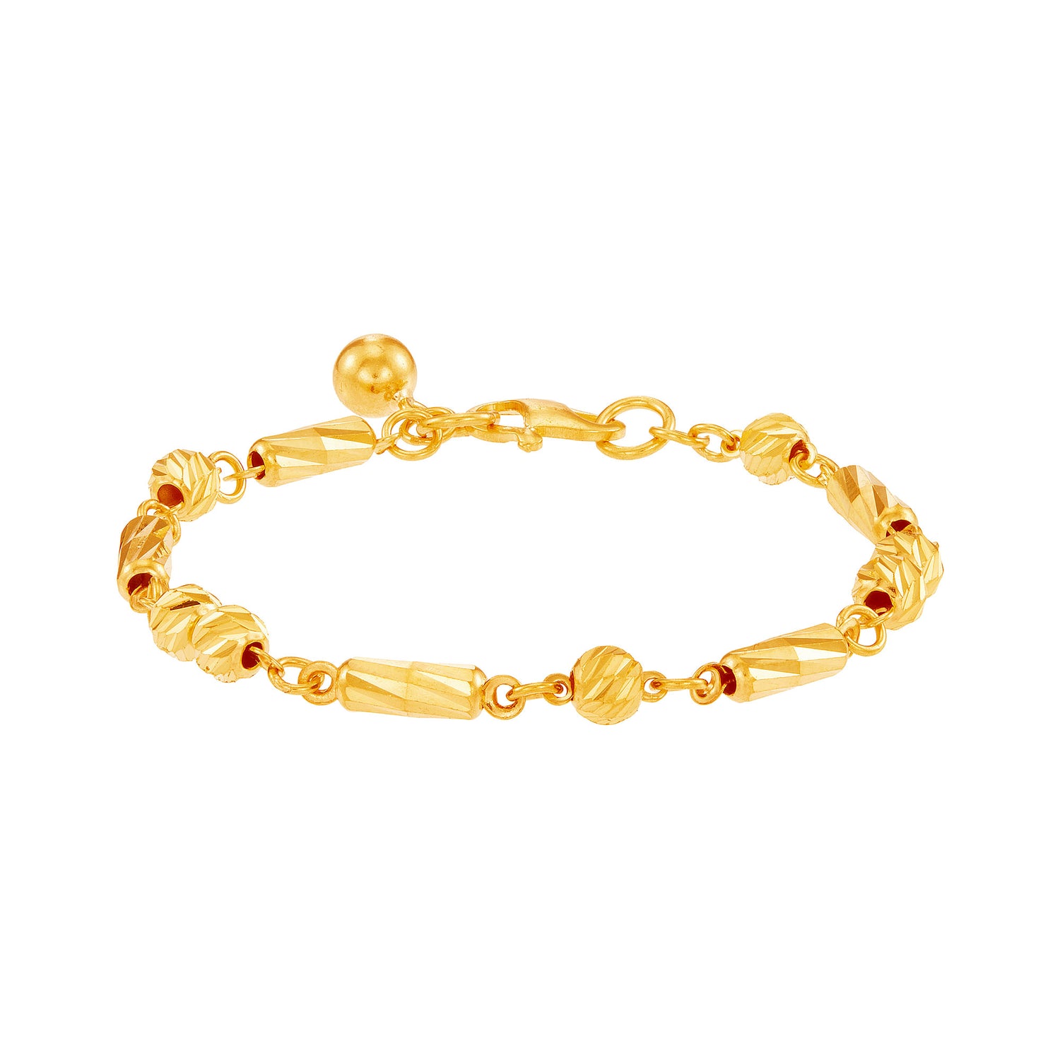 916/22K Yellow Gold Bracelet (for baby) 3553(B)