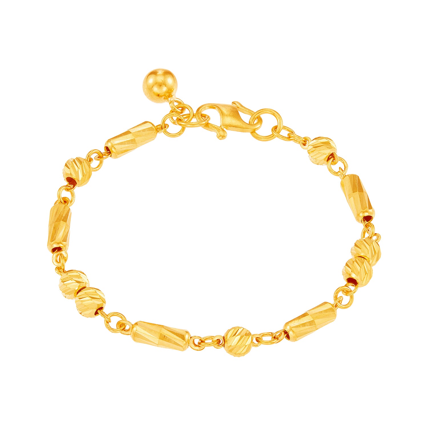 916/22K Yellow Gold Bracelet (for baby) 3553(B)