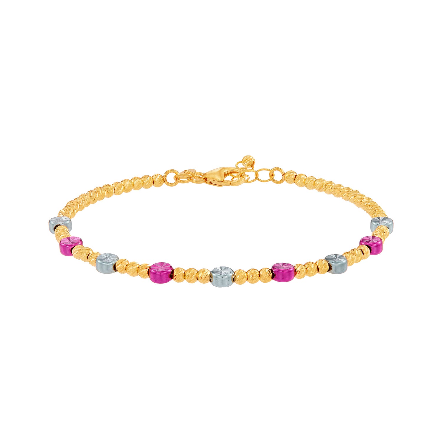 CLARA | Oro Italia 916 Yellow Gold Bangle GB92110324(FT)-TI (22K Gold)