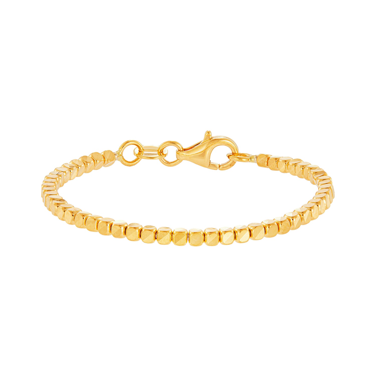 Oro Italia 916 Yellow Gold Bangle (for baby) GB91890124(BBY) (22K Gold)