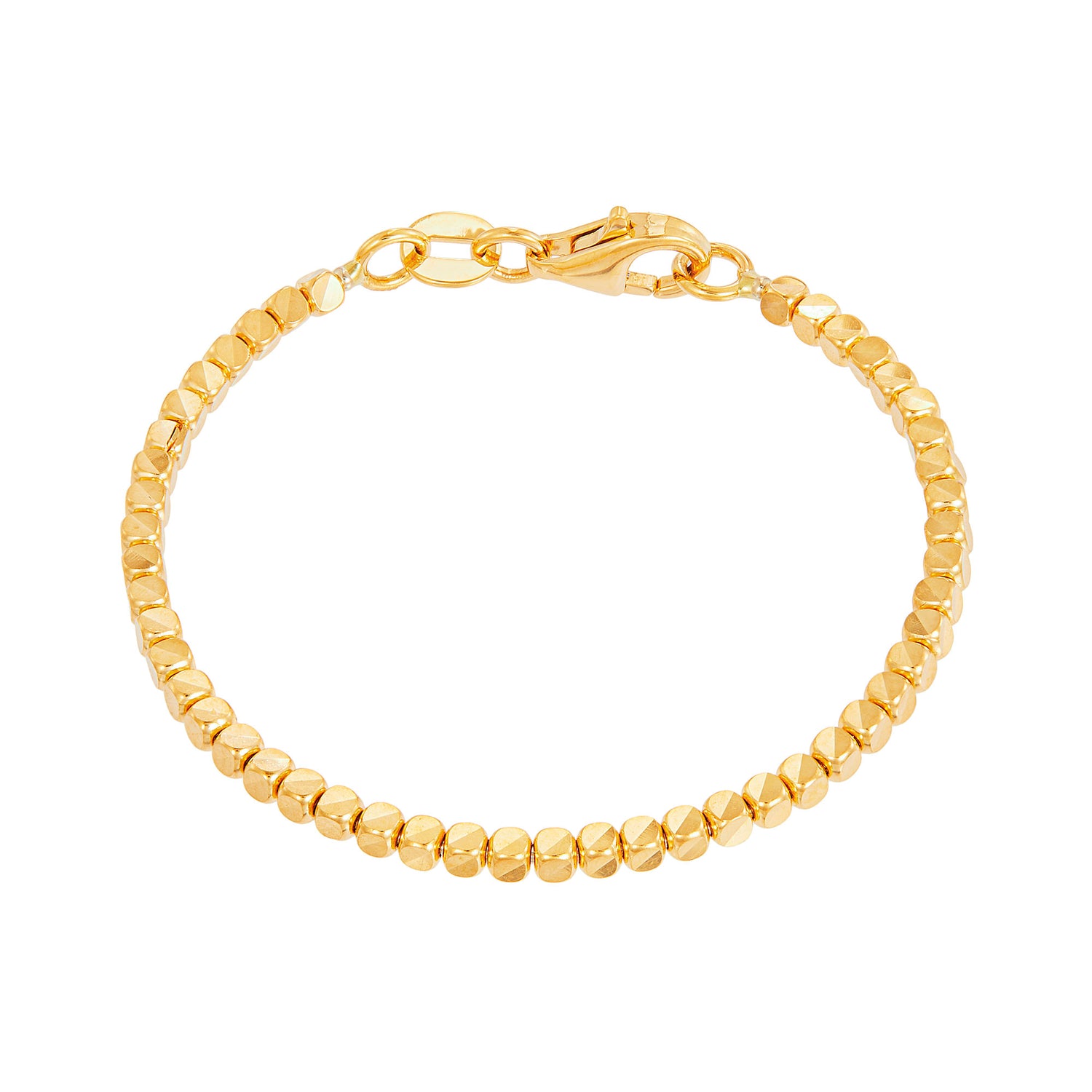 Oro Italia 916 Yellow Gold Bangle (for baby) GB91890124(BBY) (22K Gold)