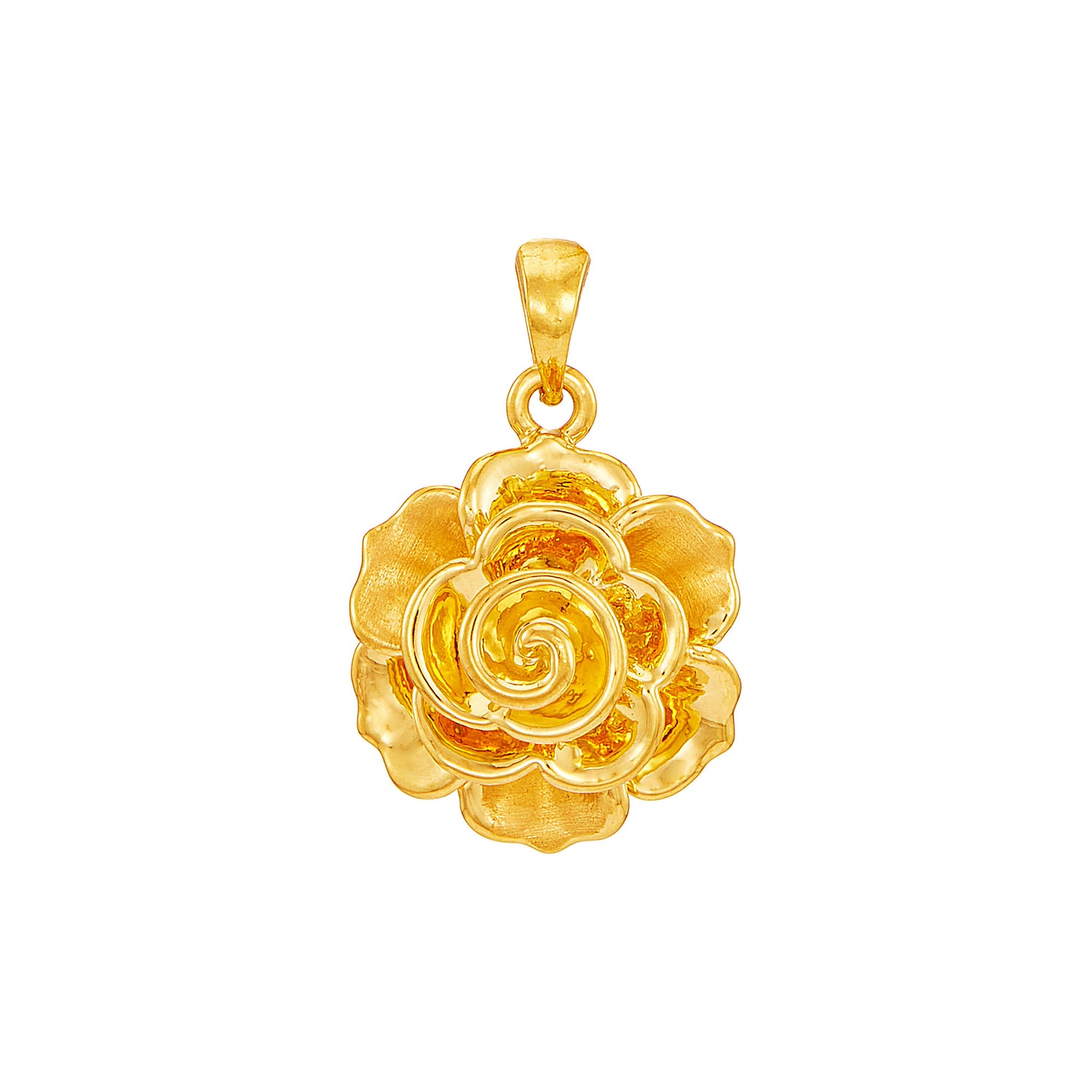 999/24K Yellow Gold Pendant WWGP1040624